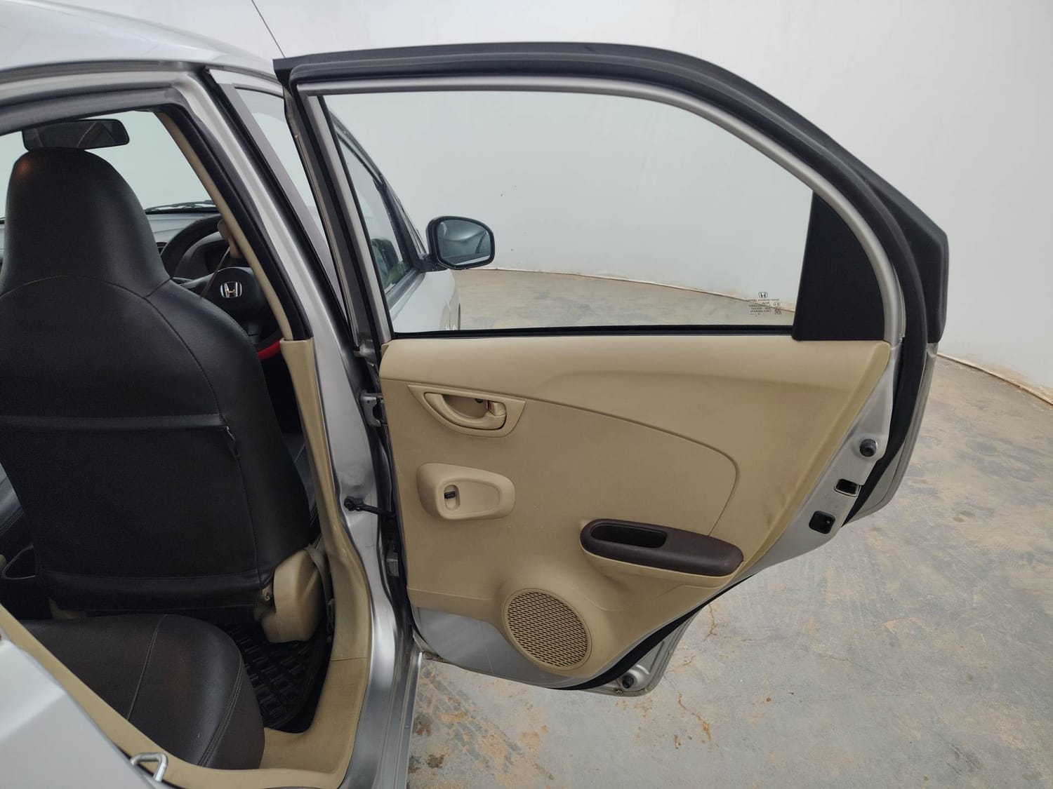 Used 2013 Honda Brio S MT Petrol Manual interior RIGHT REAR DOOR OPEN VIEW
