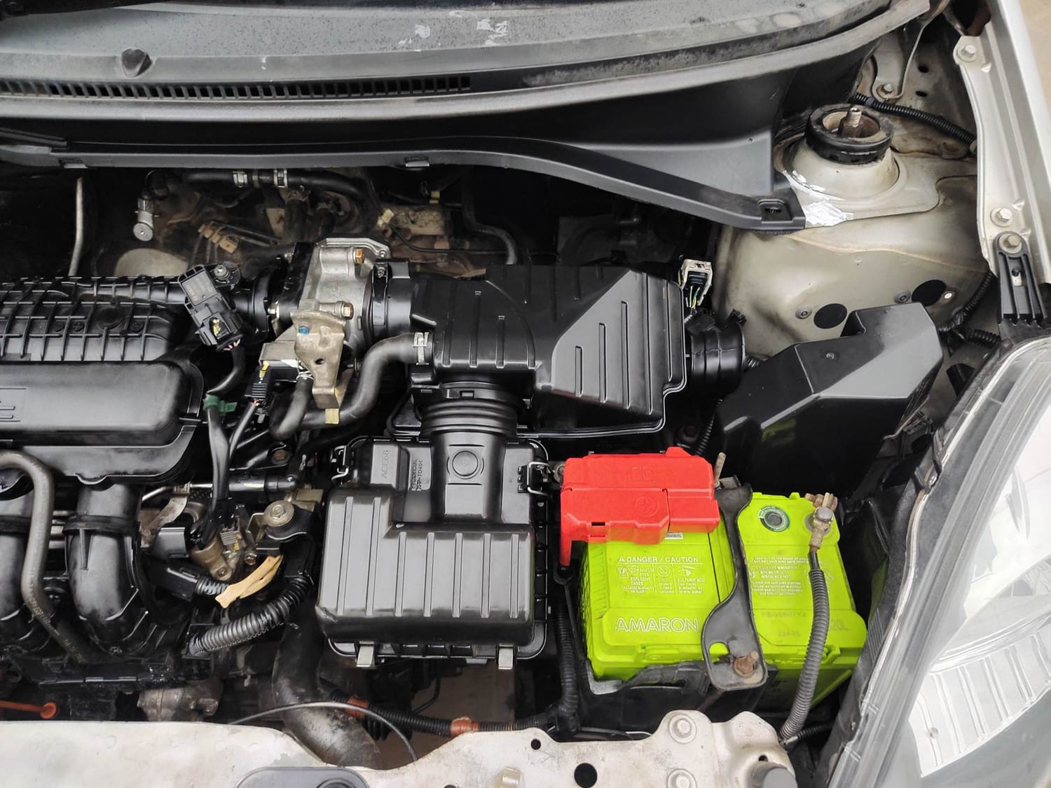 Used 2013 Honda Brio S MT Petrol Manual engine ENGINE LEFT SIDE VIEW