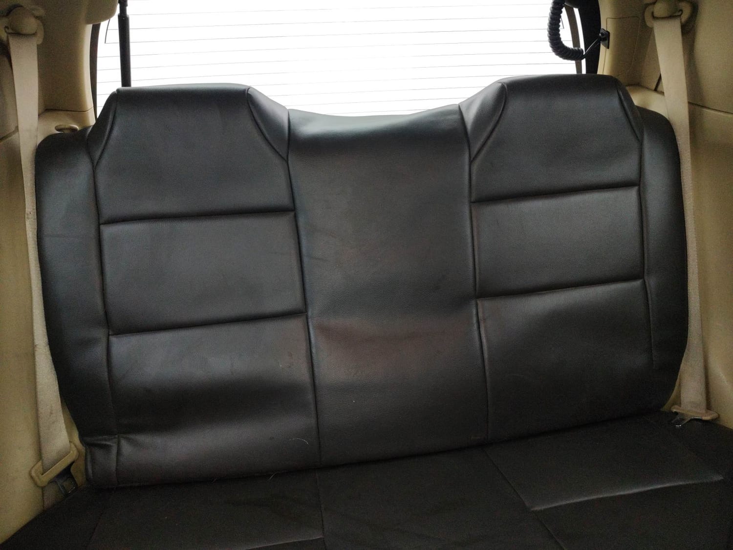 Used 2013 Honda Brio S MT Petrol Manual interior REAR SEAT CONDITION VIEW