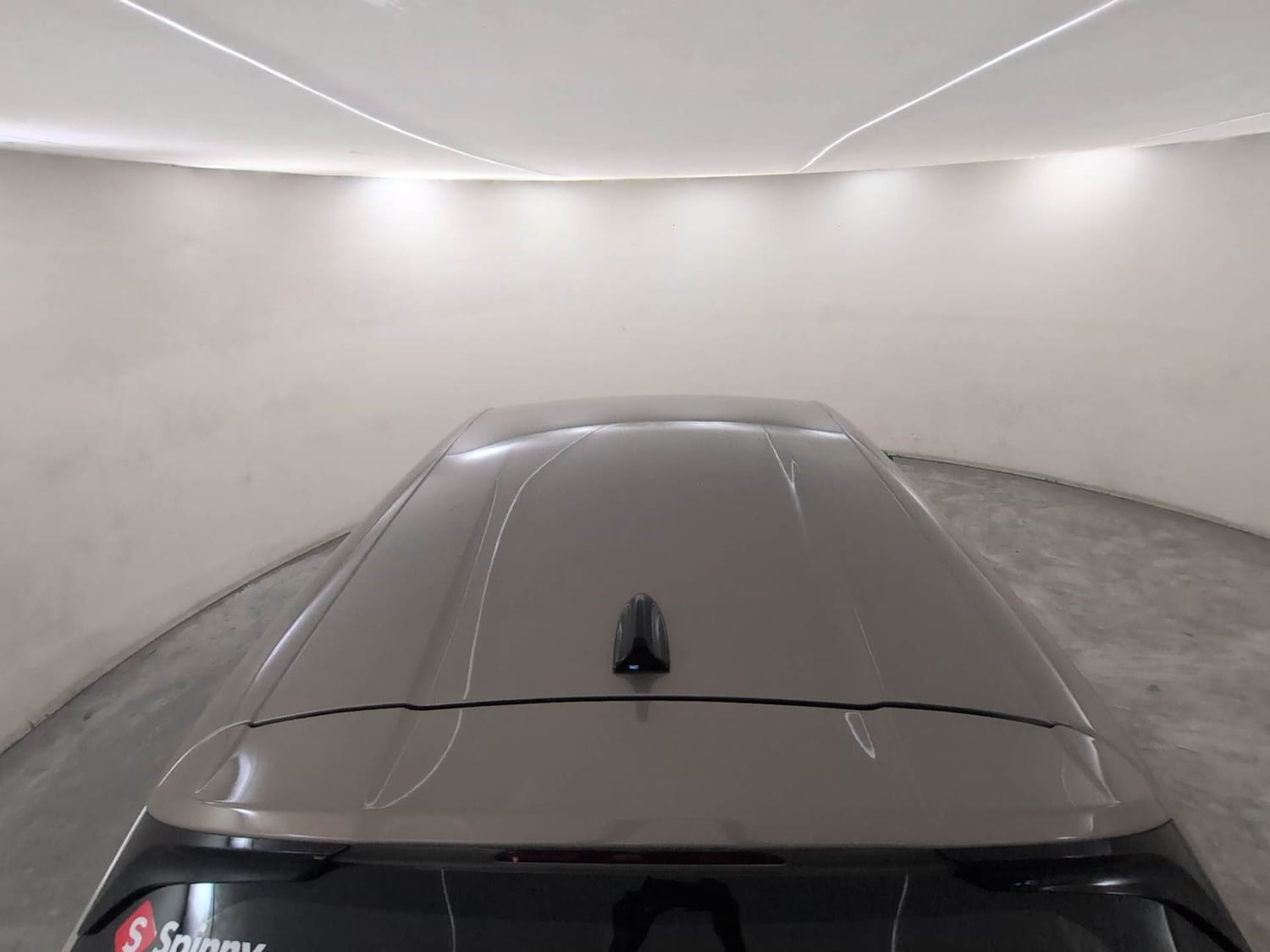 Used 2025 Tata Altroz Creative Petrol 5AMT Petrol Automatic exterior EXTERIOR ROOF VIEW