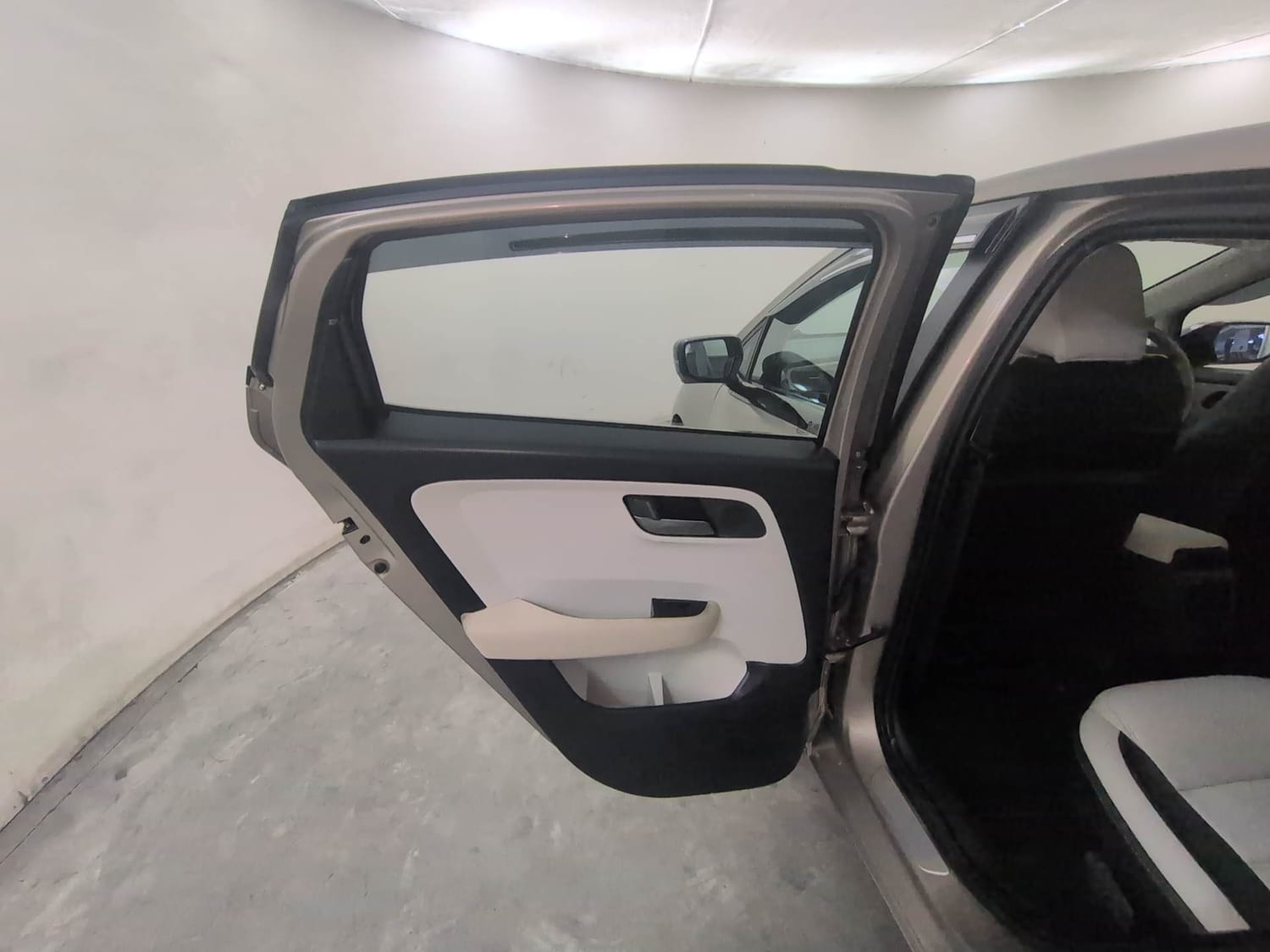 Used 2025 Tata Altroz Creative Petrol 5AMT Petrol Automatic interior LEFT REAR DOOR OPEN VIEW