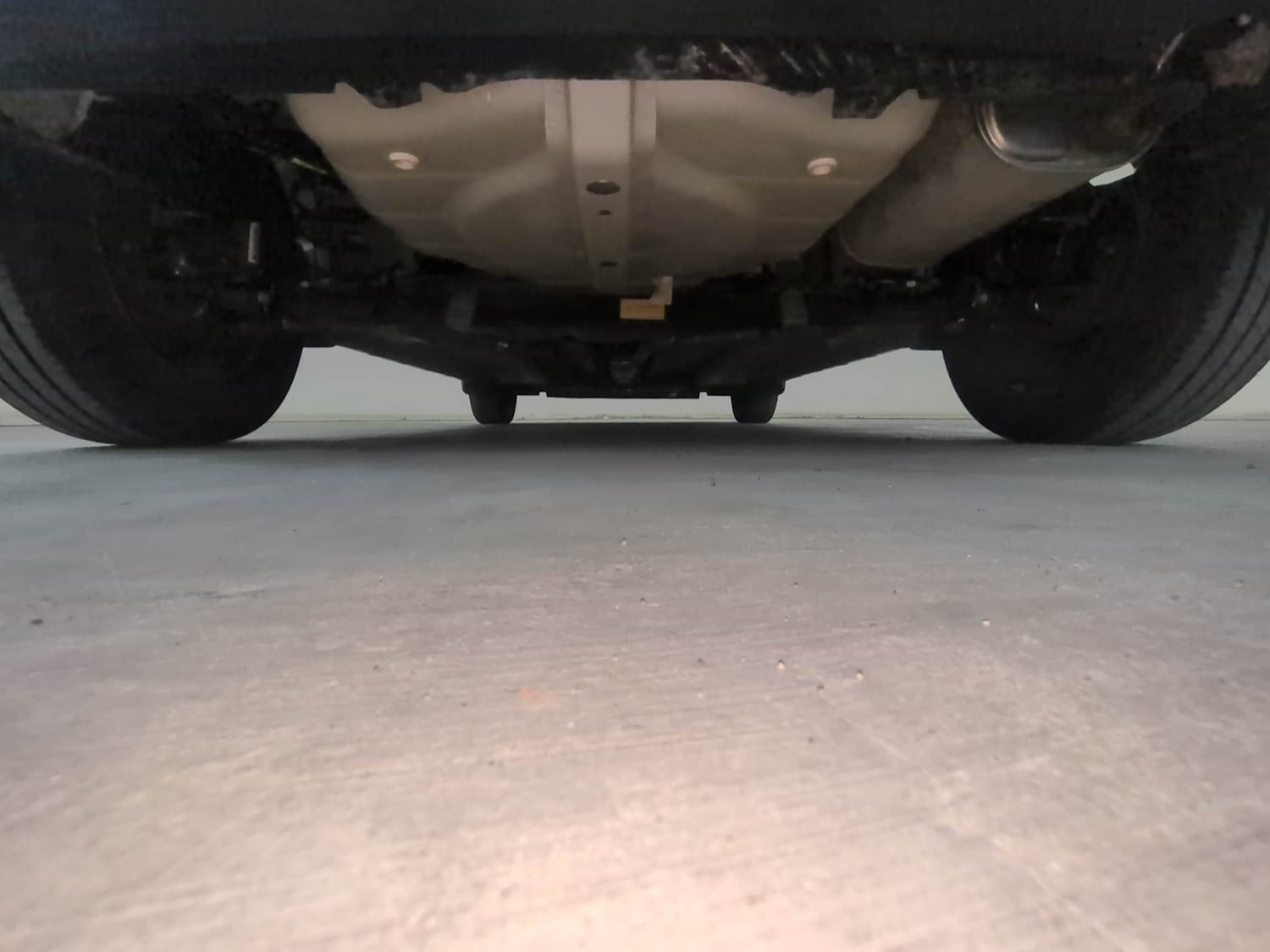 Used 2025 Tata Altroz Creative Petrol 5AMT Petrol Automatic extra REAR UNDERBODY VIEW (TAKEN FROM REAR)