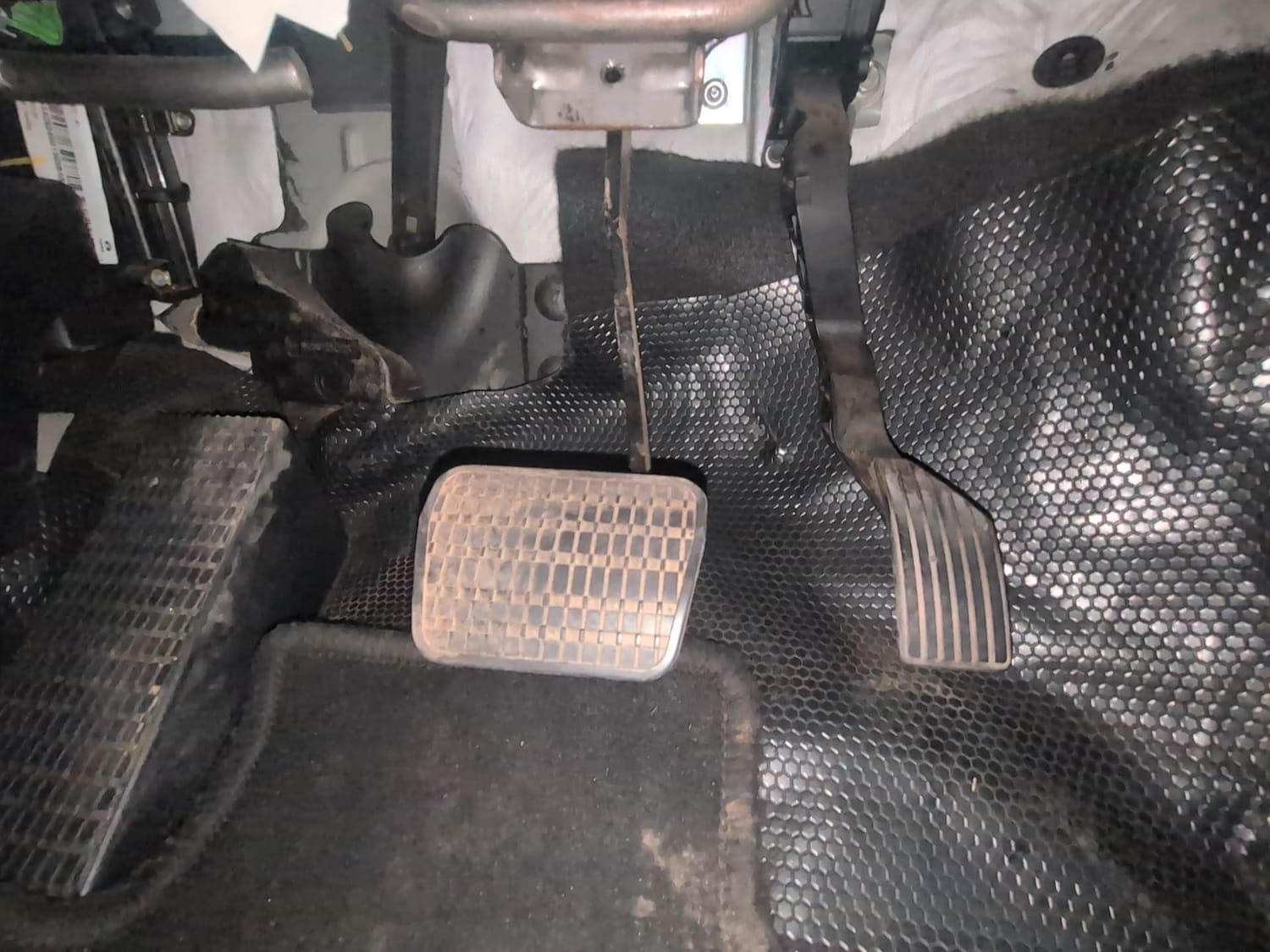 Used 2025 Tata Altroz Creative Petrol 5AMT Petrol Automatic interior PEDALS VIEW