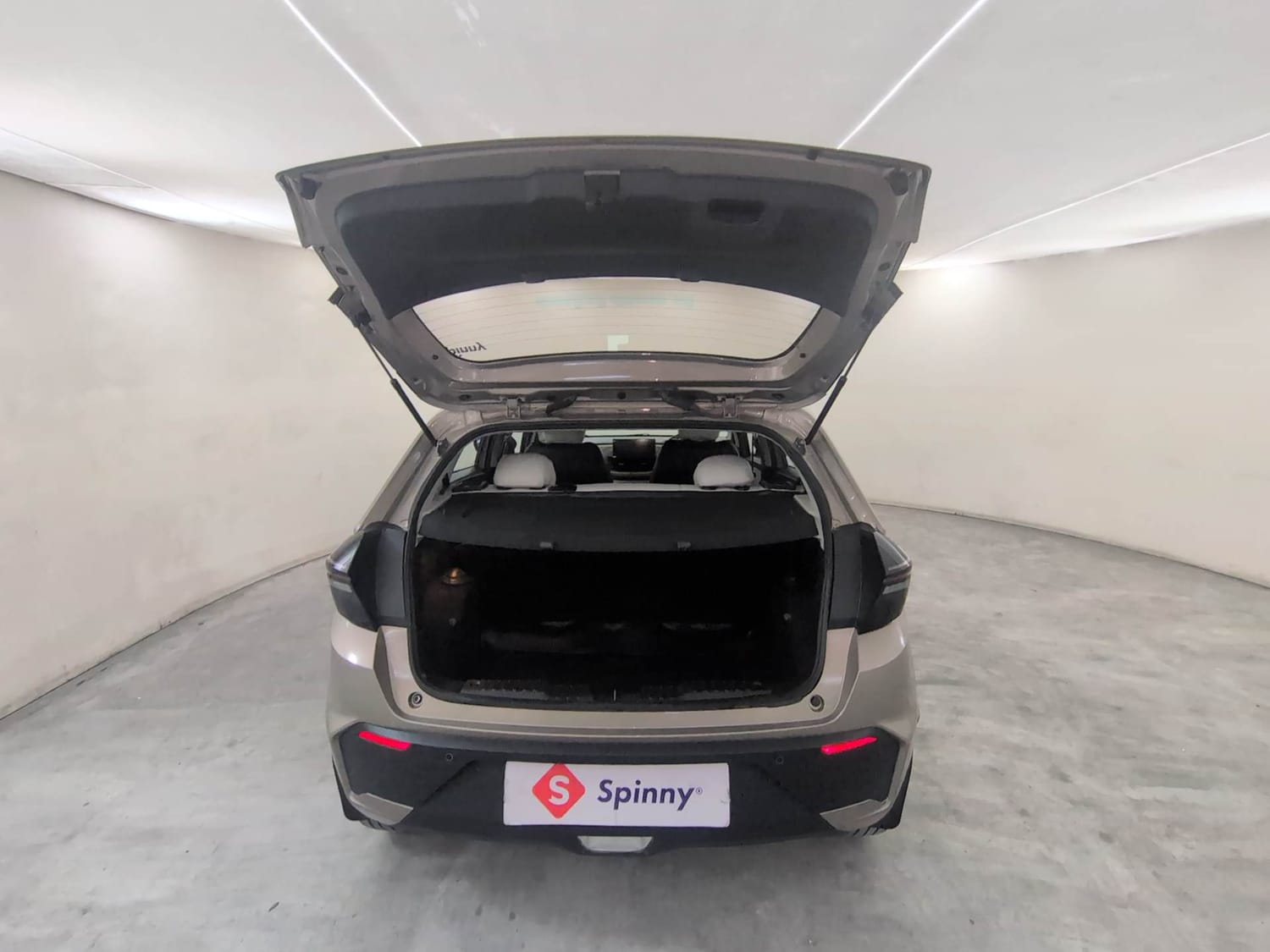 Used 2025 Tata Altroz Creative Petrol 5AMT Petrol Automatic interior DICKY DOOR OPEN VIEW