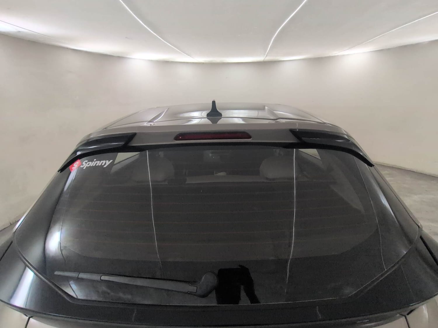 Used 2025 Tata Altroz Creative Petrol 5AMT Petrol Automatic exterior BACK WINDSHIELD VIEW