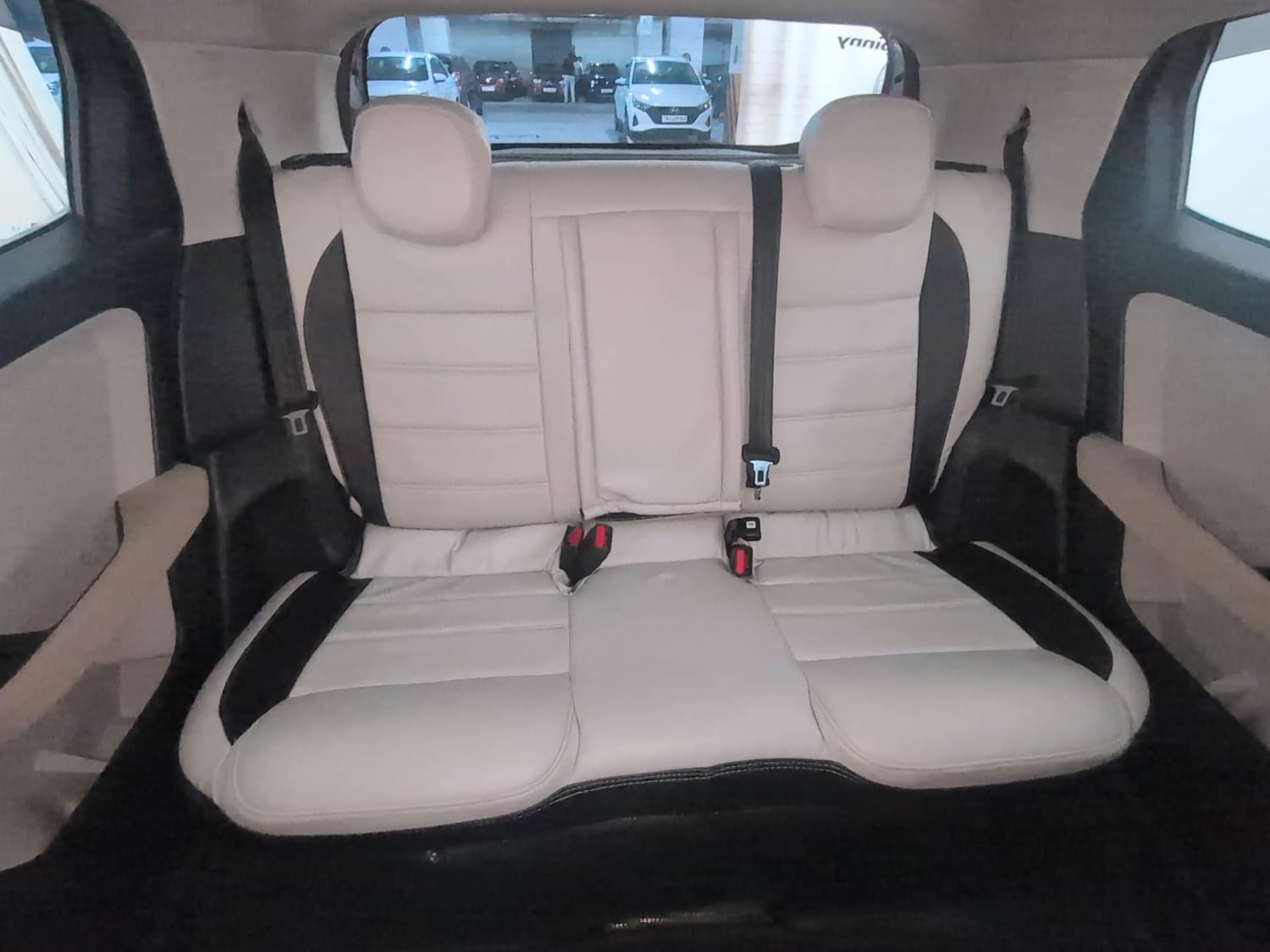 Used 2025 Tata Altroz Creative Petrol 5AMT Petrol Automatic interior REAR SEAT CONDITION VIEW