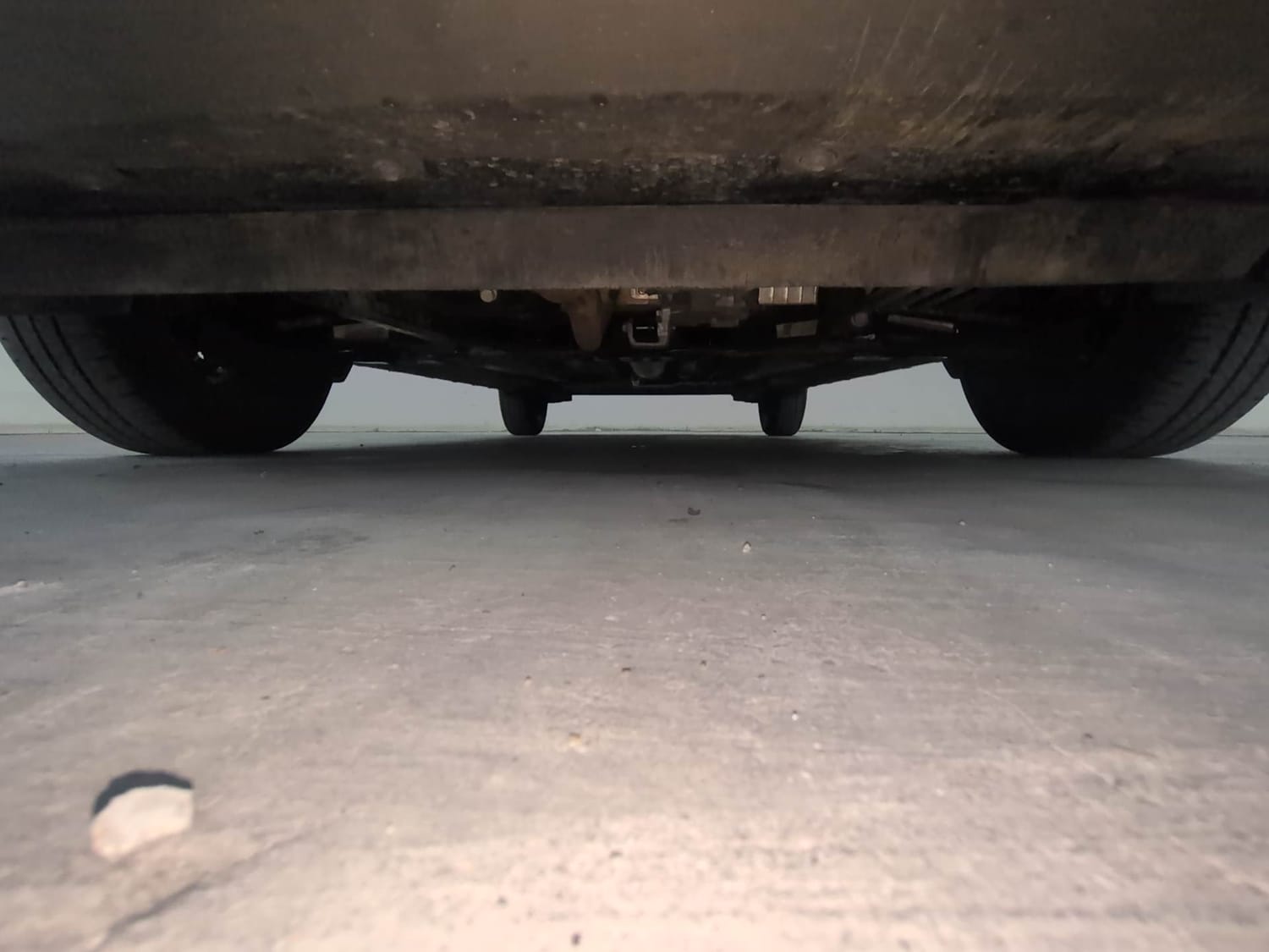 Used 2025 Tata Altroz Creative Petrol 5AMT Petrol Automatic extra FRONT LEFT UNDERBODY VIEW