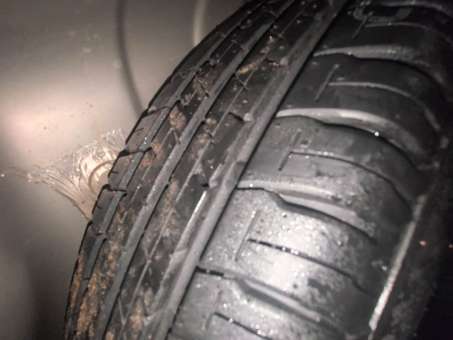 Used 2025 Tata Altroz Creative Petrol 5AMT Petrol Automatic tyres SPARE TYRE VIEW
