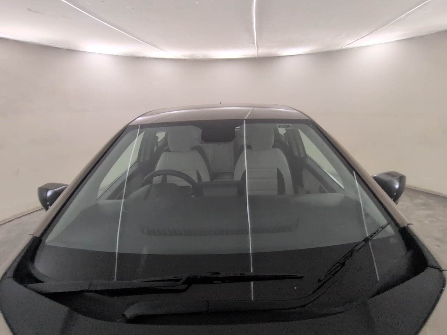 Used 2025 Tata Altroz Creative Petrol 5AMT Petrol Automatic exterior FRONT WINDSHIELD VIEW