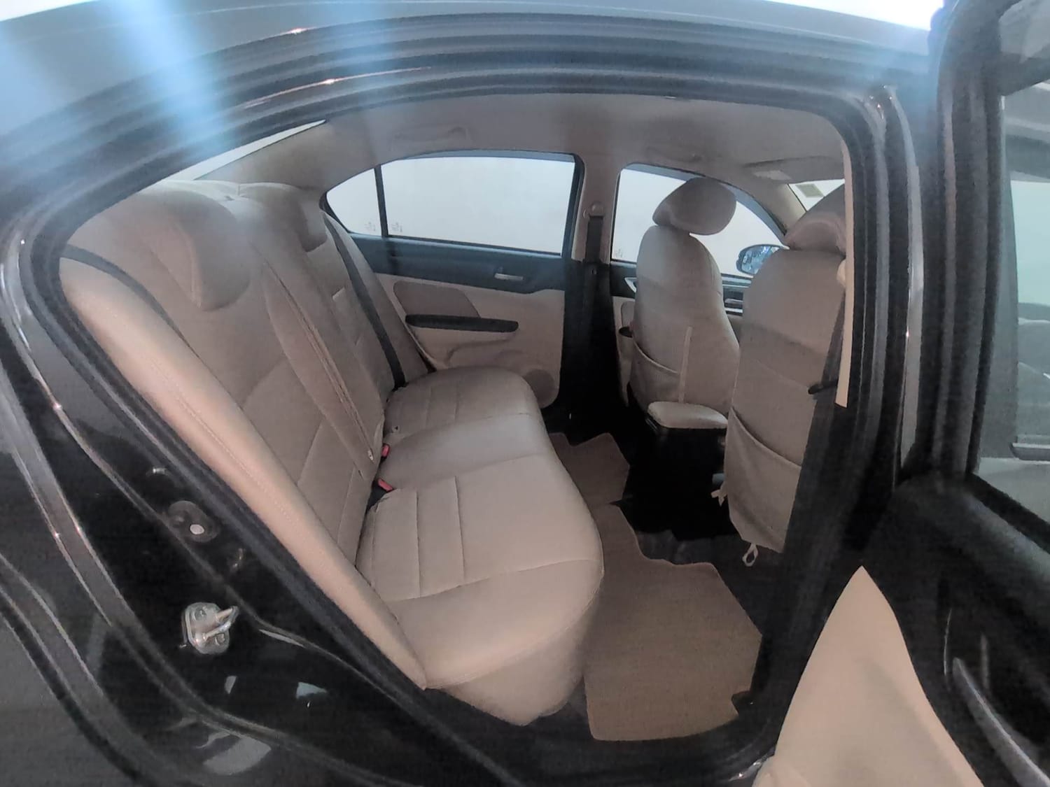 Used 2023 Honda Amaze VX 1.2 Petrol CVT Petrol Automatic interior RIGHT SIDE REAR DOOR CABIN VIEW