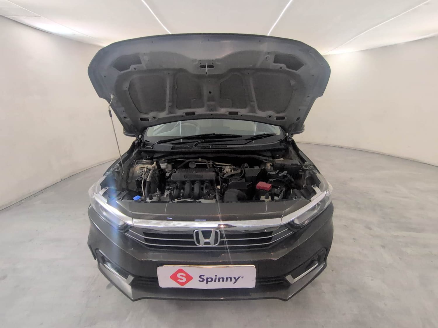 Used 2023 Honda Amaze VX 1.2 Petrol CVT Petrol Automatic engine ENGINE & BONNET OPEN FRONT VIEW