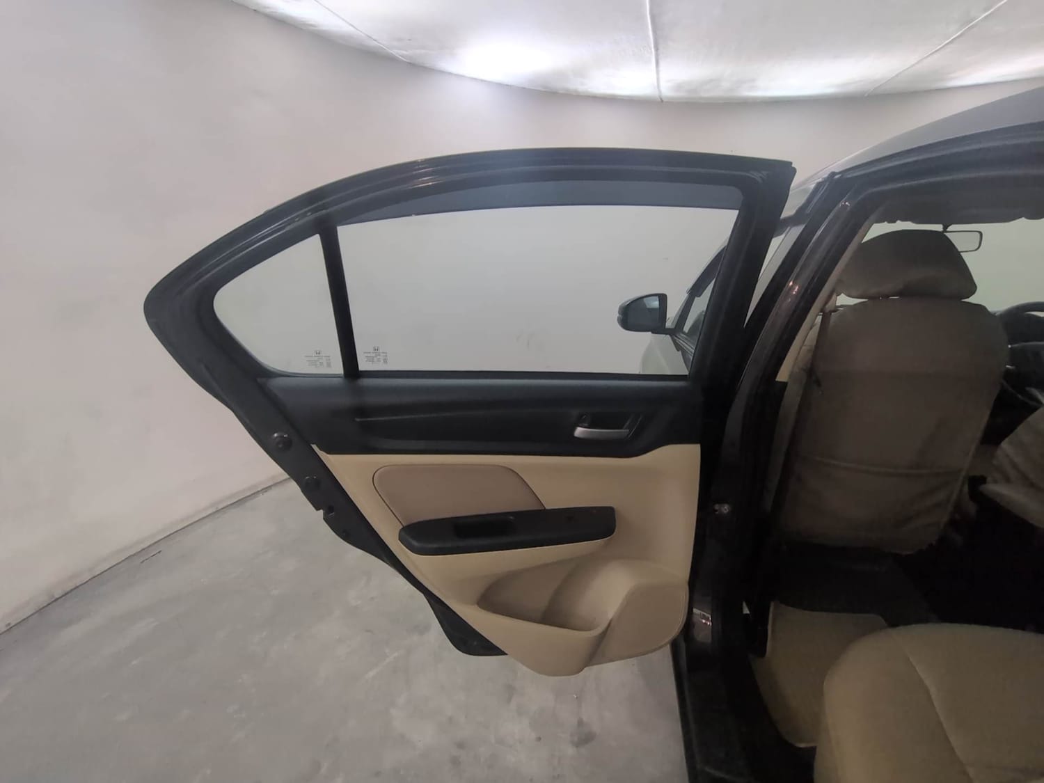 Used 2023 Honda Amaze VX 1.2 Petrol CVT Petrol Automatic interior LEFT REAR DOOR OPEN VIEW