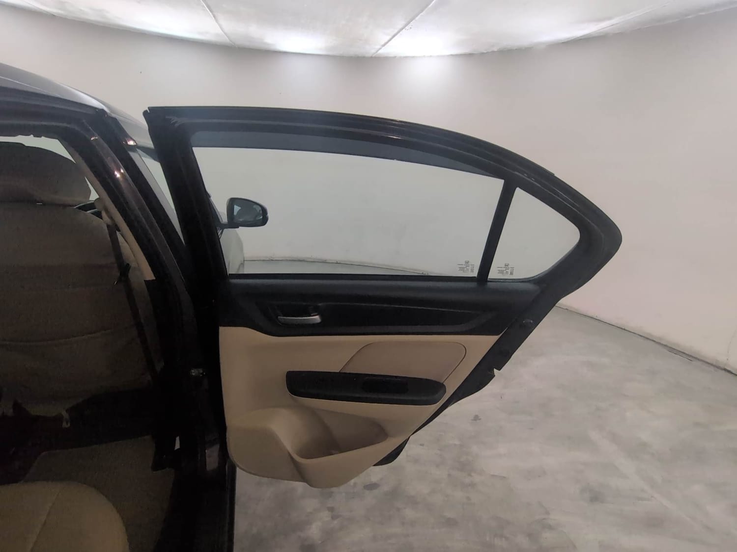 Used 2023 Honda Amaze VX 1.2 Petrol CVT Petrol Automatic interior RIGHT REAR DOOR OPEN VIEW