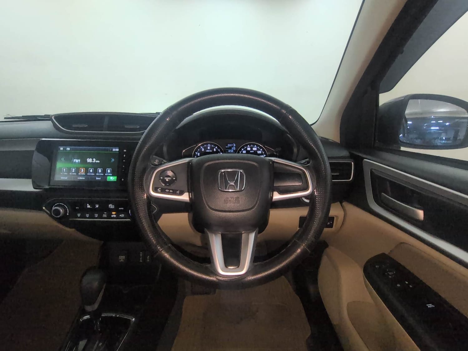 Used 2023 Honda Amaze VX 1.2 Petrol CVT Petrol Automatic interior STEERING VIEW