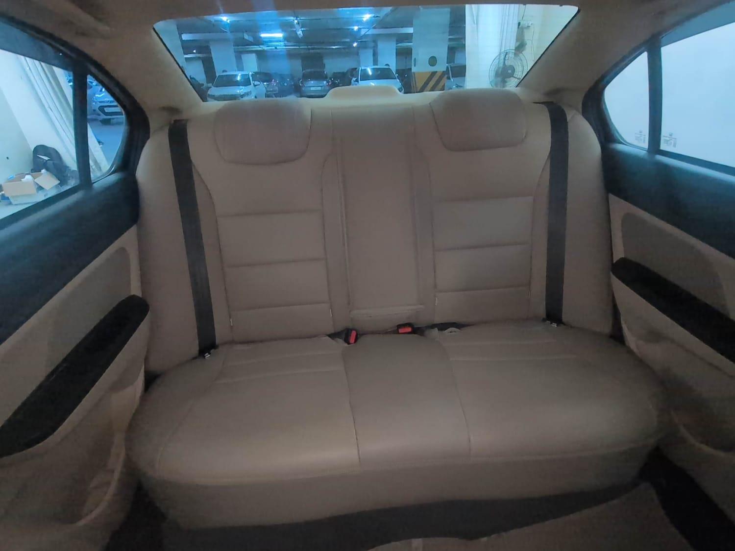 Used 2023 Honda Amaze VX 1.2 Petrol CVT Petrol Automatic interior REAR SEAT CONDITION VIEW