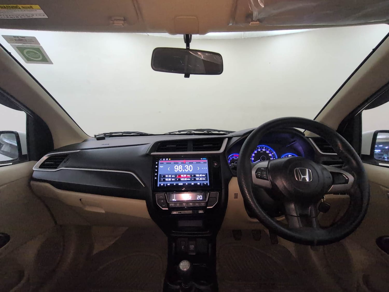 Used 2016 Honda Amaze 1.5 VX i-DTEC Diesel Manual interior DASHBOARD VIEW