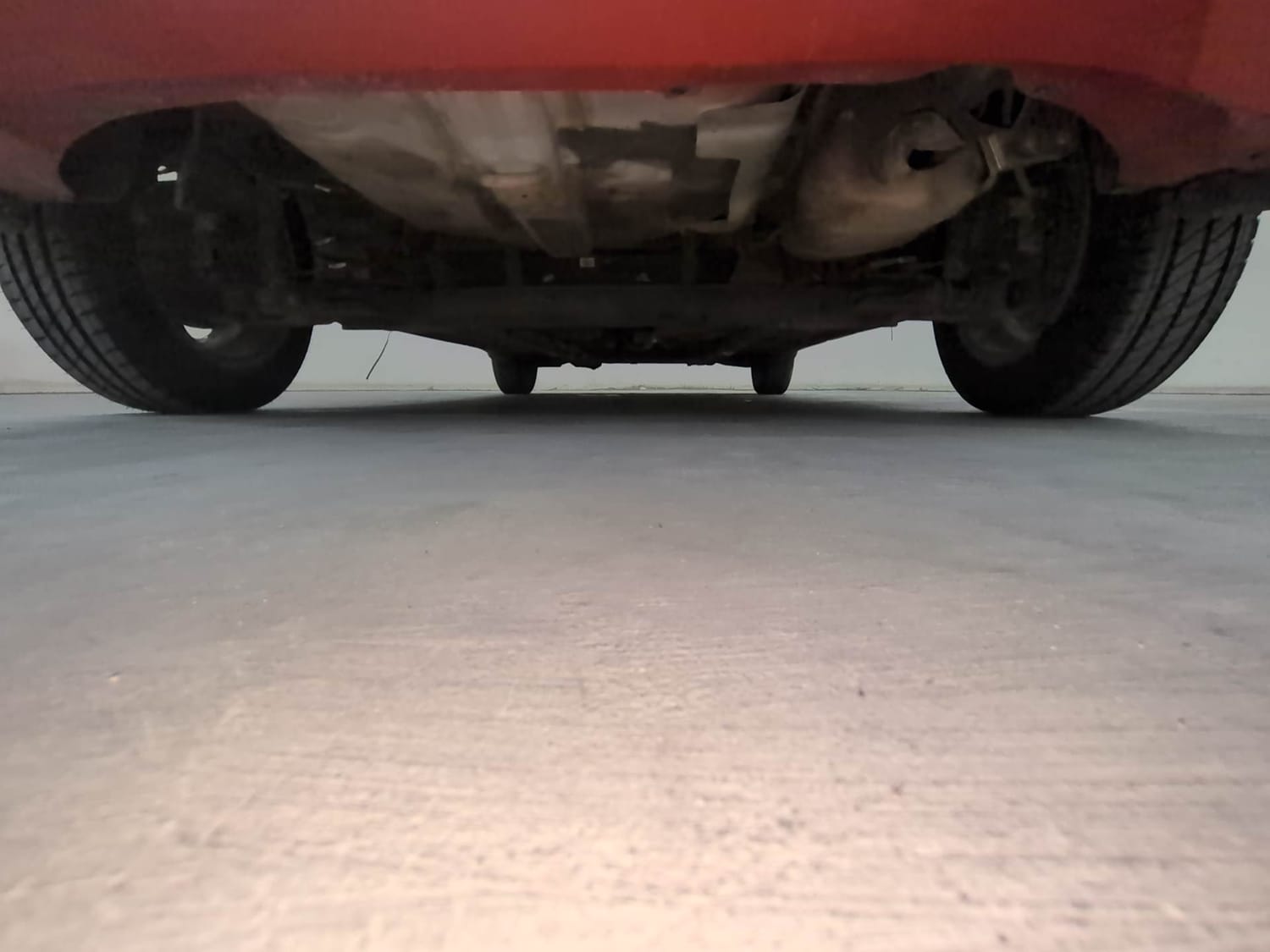 Used 2018 Hyundai Grand i10 Asta 1.2 Kappa VTVT Petrol Manual extra REAR UNDERBODY VIEW (TAKEN FROM REAR)