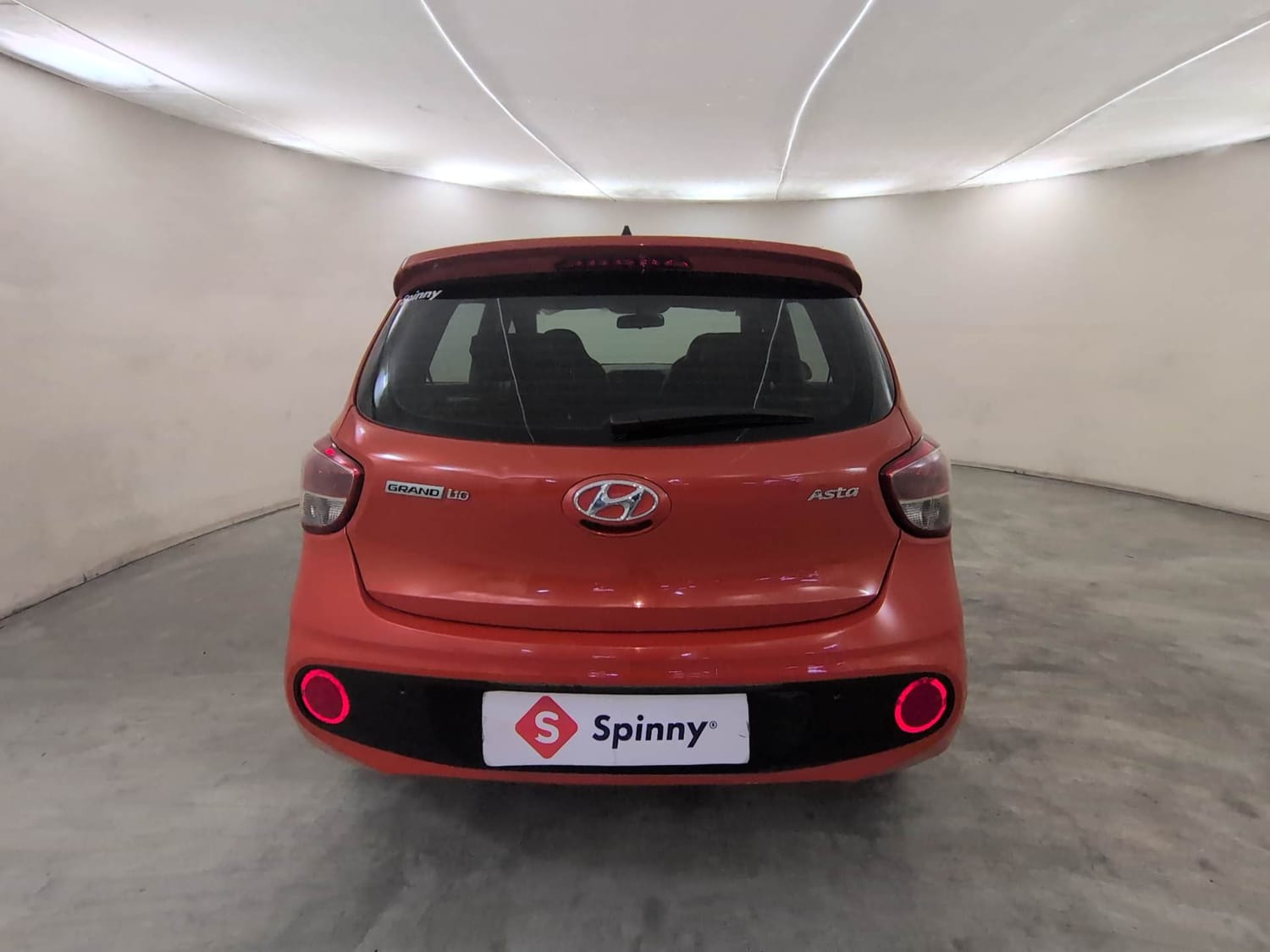 Used 2018 Hyundai Grand i10 Asta 1.2 Kappa VTVT Petrol Manual exterior BACK VIEW