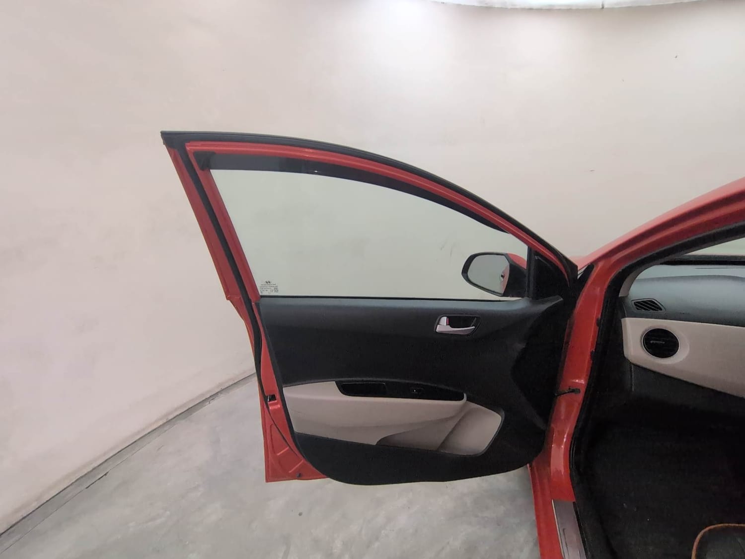 Used 2018 Hyundai Grand i10 Asta 1.2 Kappa VTVT Petrol Manual interior LEFT FRONT DOOR OPEN VIEW