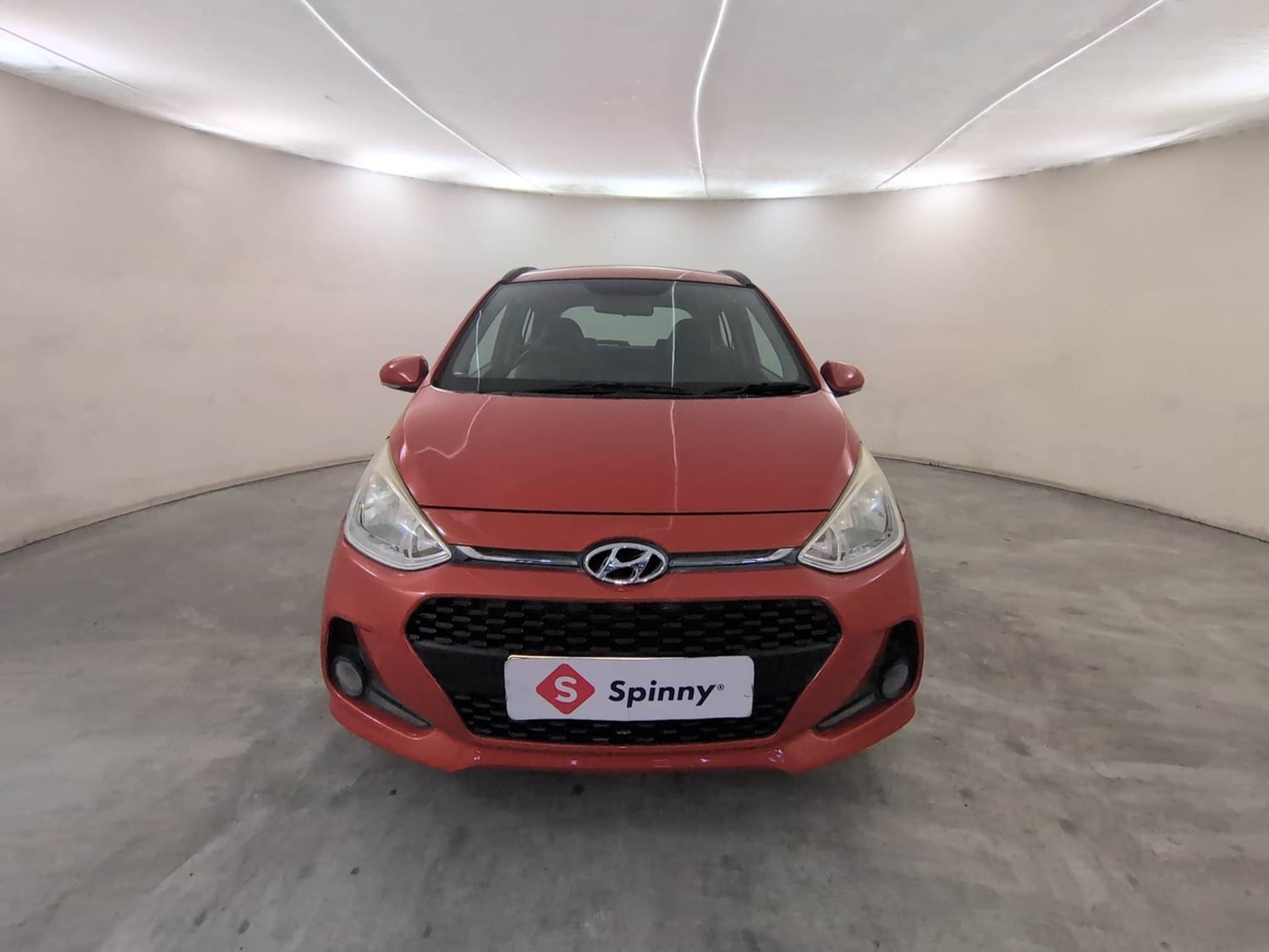 Used 2018 Hyundai Grand i10 Asta 1.2 Kappa VTVT Petrol Manual exterior FRONT VIEW