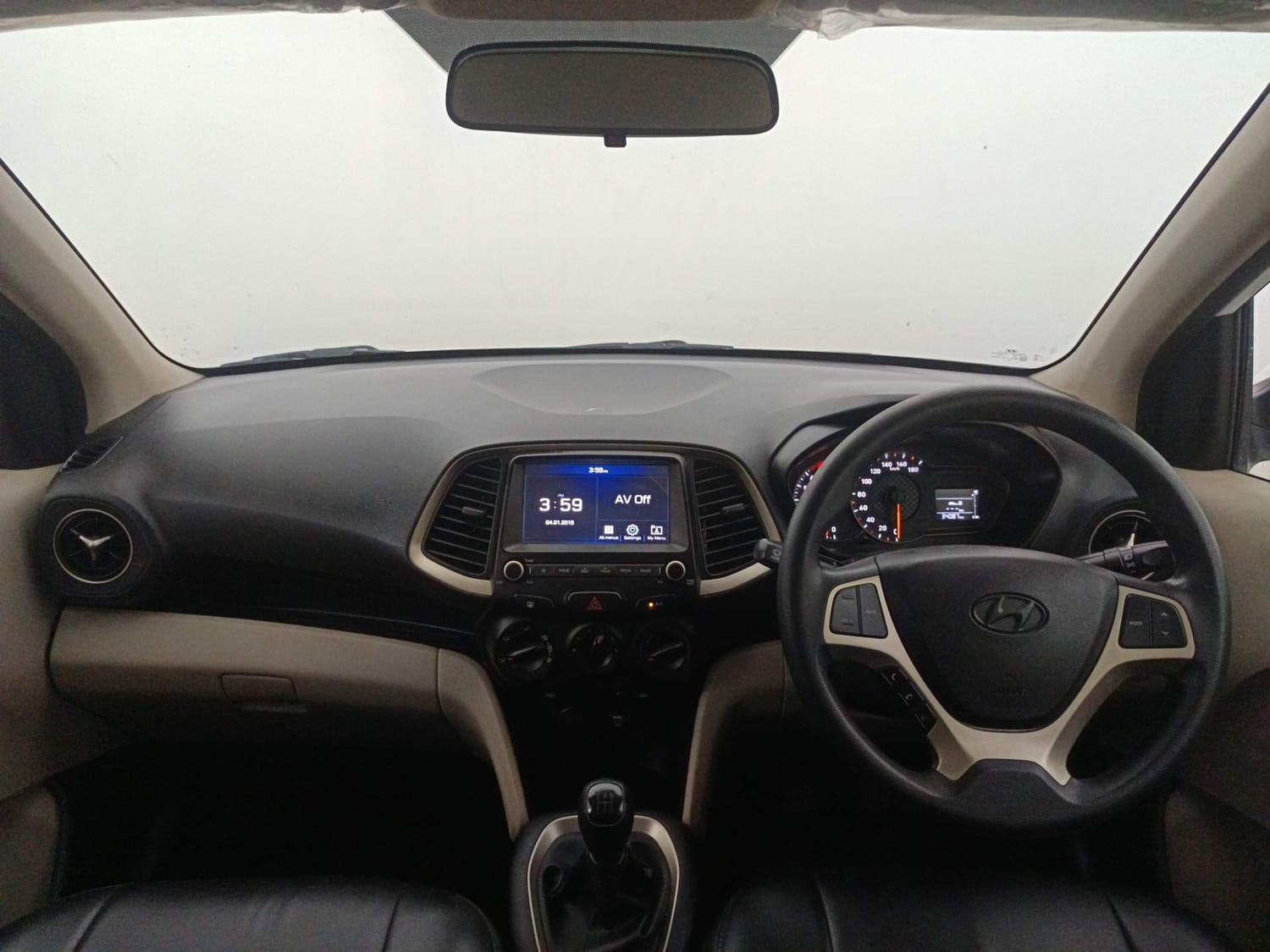 Used 2019 Hyundai Santro Sportz Petrol Manual interior DASHBOARD VIEW