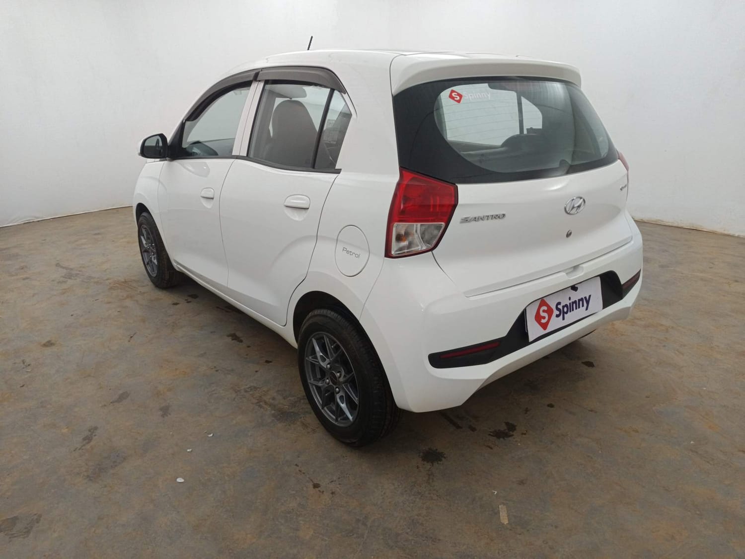 Used 2019 Hyundai Santro Sportz Petrol Manual exterior LEFT REAR CORNER VIEW