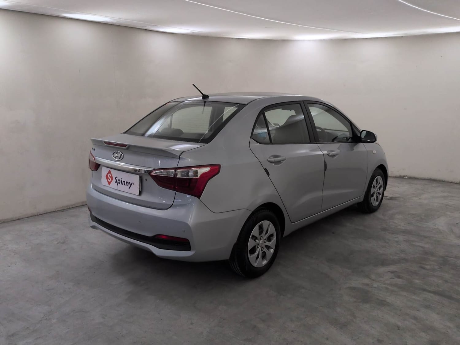 Used 2019 Hyundai Xcent S Petrol Manual exterior RIGHT REAR CORNER VIEW