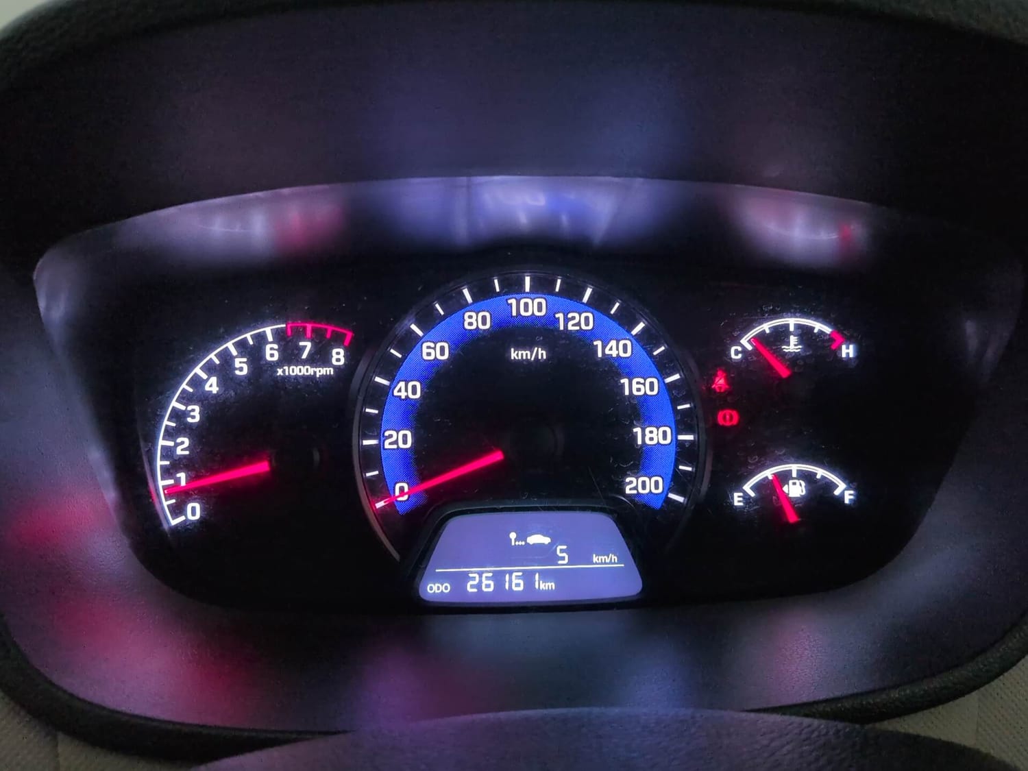 Used 2019 Hyundai Xcent S Petrol Manual interior CLUSTERMETER VIEW