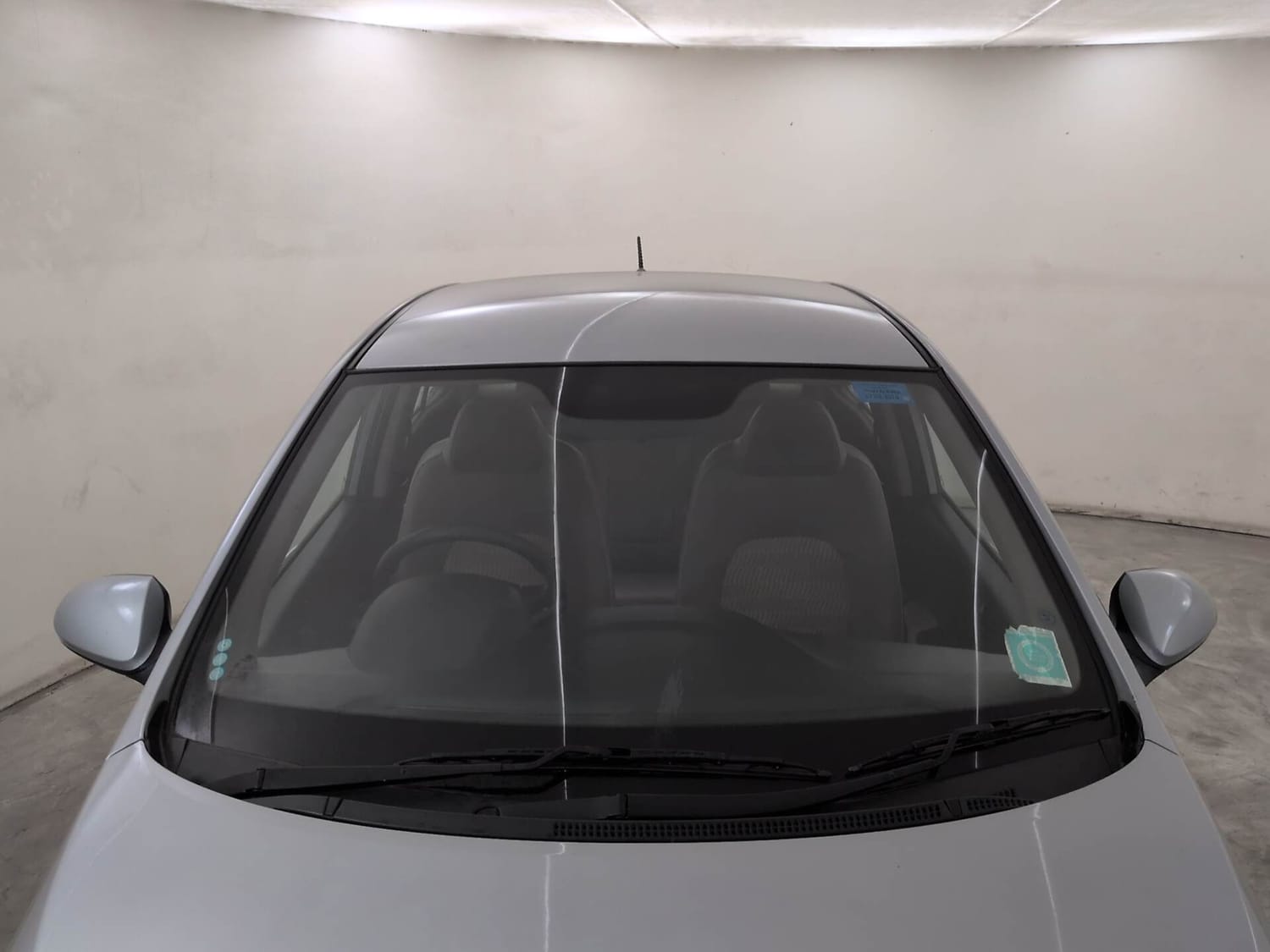 Used 2019 Hyundai Xcent S Petrol Manual exterior FRONT WINDSHIELD VIEW