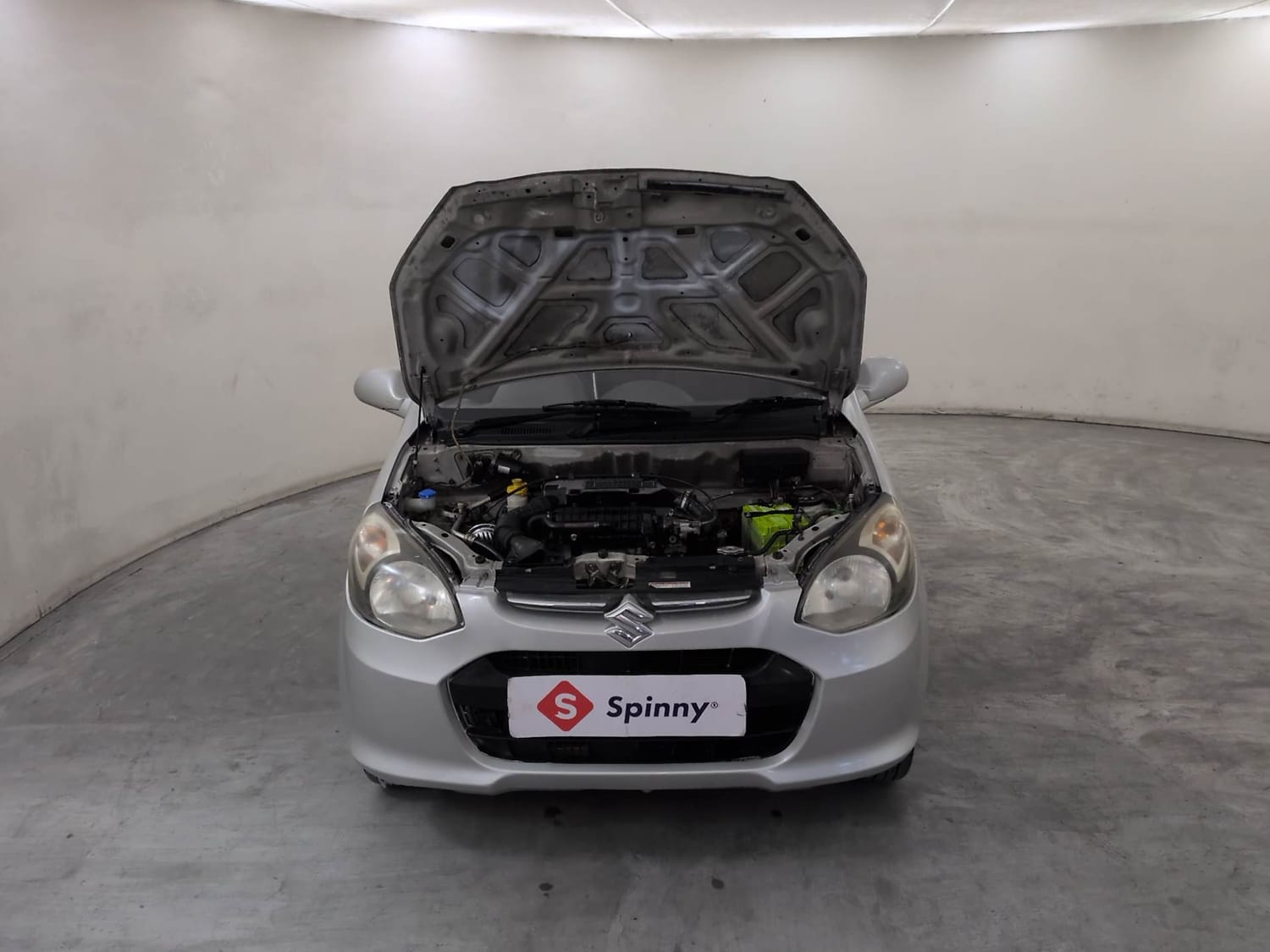 Used 2014 Maruti Suzuki Alto 800 Lxi Petrol Manual engine ENGINE & BONNET OPEN FRONT VIEW