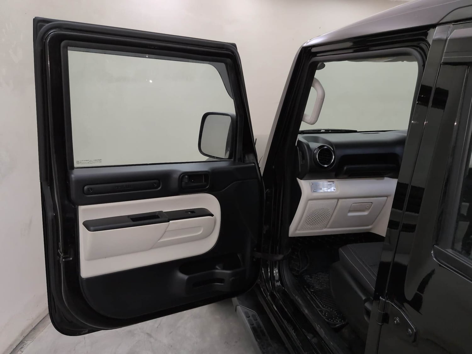 Used 2025 Mahindra Thar Roxx MX3 Diesel MT 2WD Diesel Manual interior LEFT FRONT DOOR OPEN VIEW