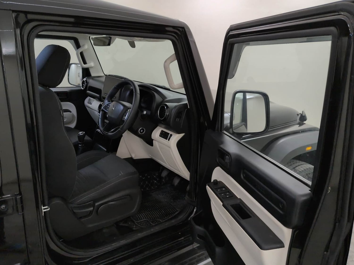 Used 2025 Mahindra Thar Roxx MX3 Diesel MT 2WD Diesel Manual interior RIGHT SIDE FRONT DOOR CABIN VIEW