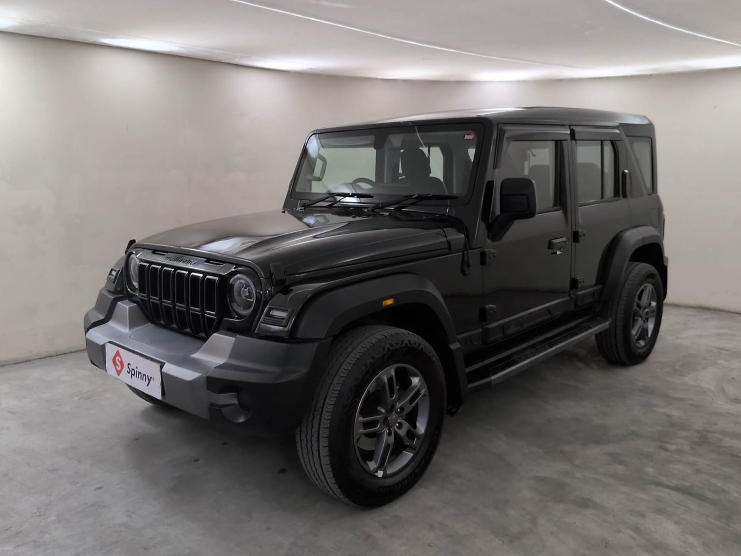 Used 2025 Mahindra Thar Roxx MX3 Diesel MT 2WD Diesel Manual exterior LEFT FRONT CORNER VIEW