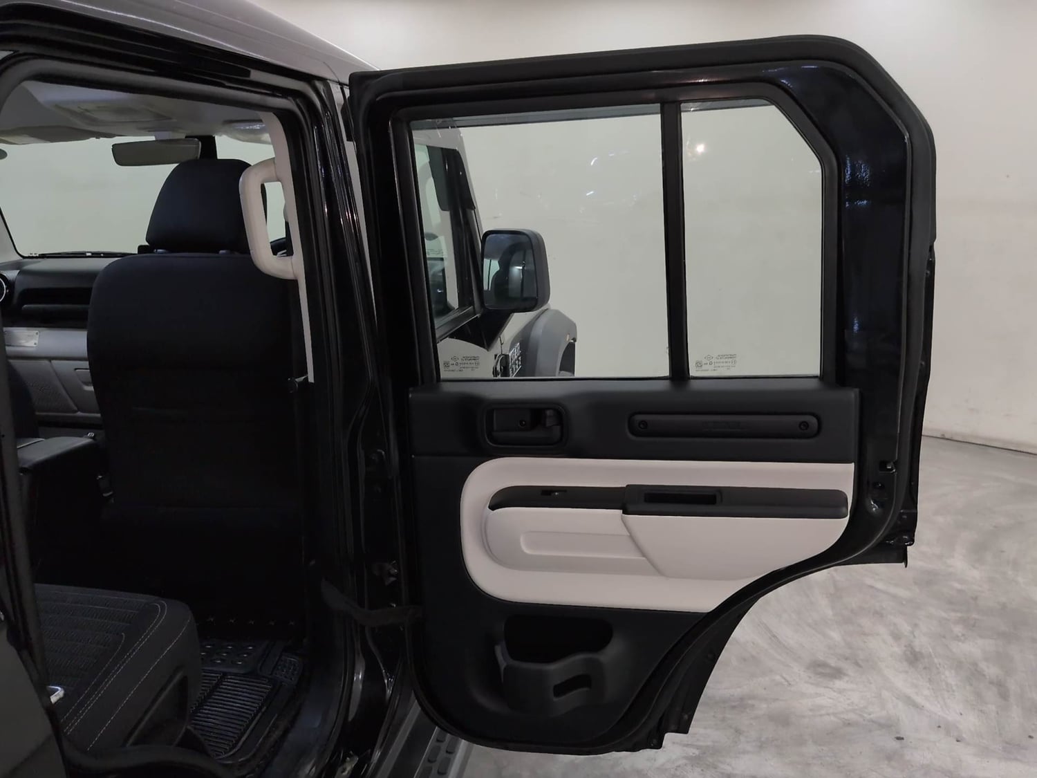 Used 2025 Mahindra Thar Roxx MX3 Diesel MT 2WD Diesel Manual interior RIGHT REAR DOOR OPEN VIEW