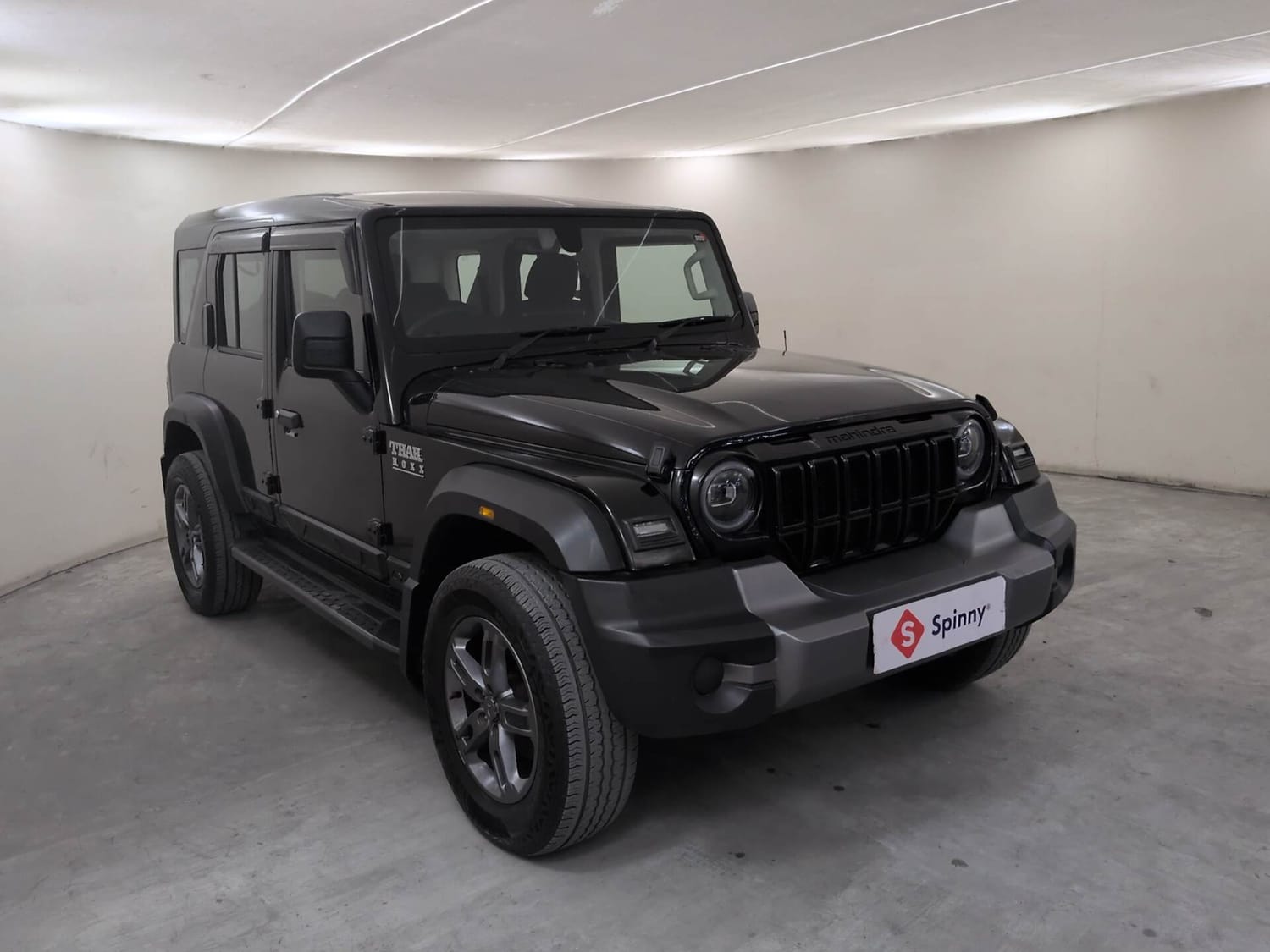 Used 2025 Mahindra Thar Roxx MX3 Diesel MT 2WD Diesel Manual exterior RIGHT FRONT CORNER VIEW