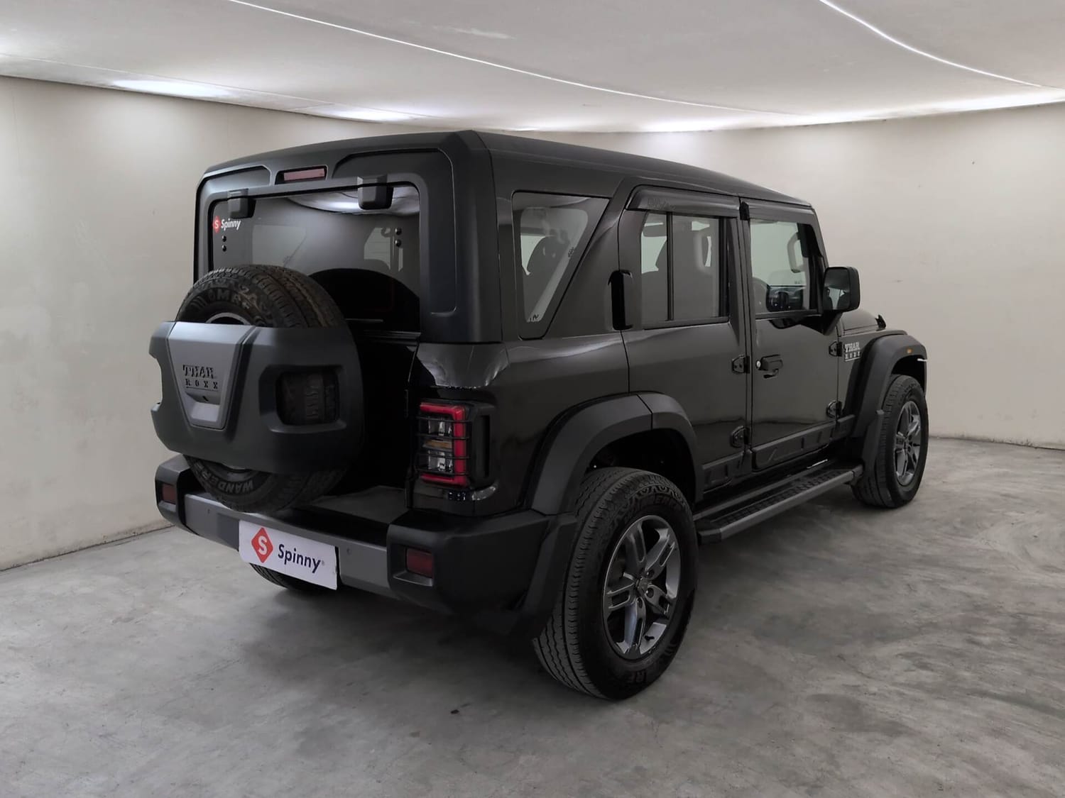 Used 2025 Mahindra Thar Roxx MX3 Diesel MT 2WD Diesel Manual exterior RIGHT REAR CORNER VIEW