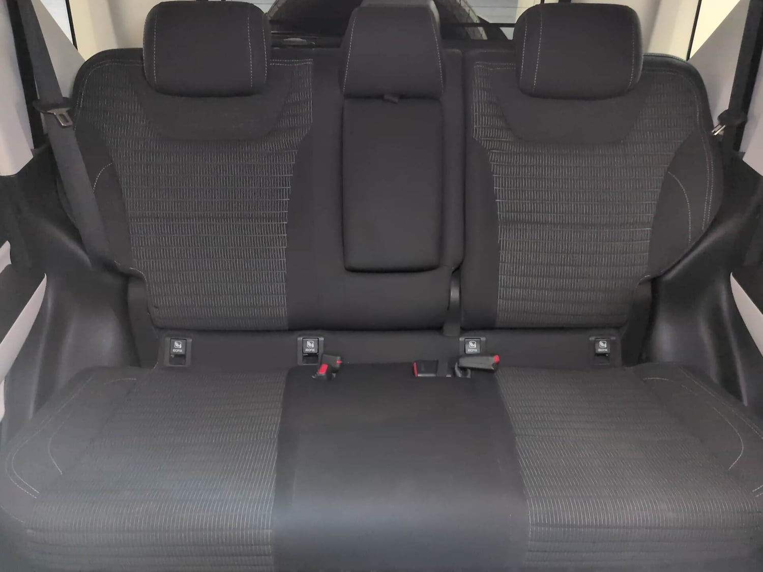 Used 2025 Mahindra Thar Roxx MX3 Diesel MT 2WD Diesel Manual interior REAR SEAT CONDITION VIEW