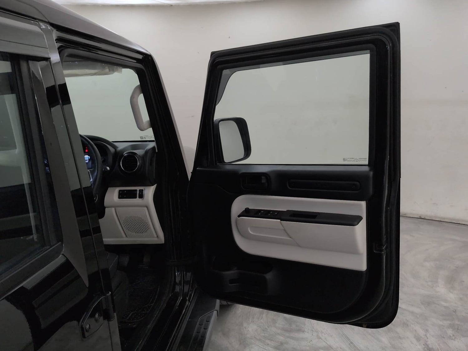 Used 2025 Mahindra Thar Roxx MX3 Diesel MT 2WD Diesel Manual interior RIGHT FRONT DOOR OPEN VIEW