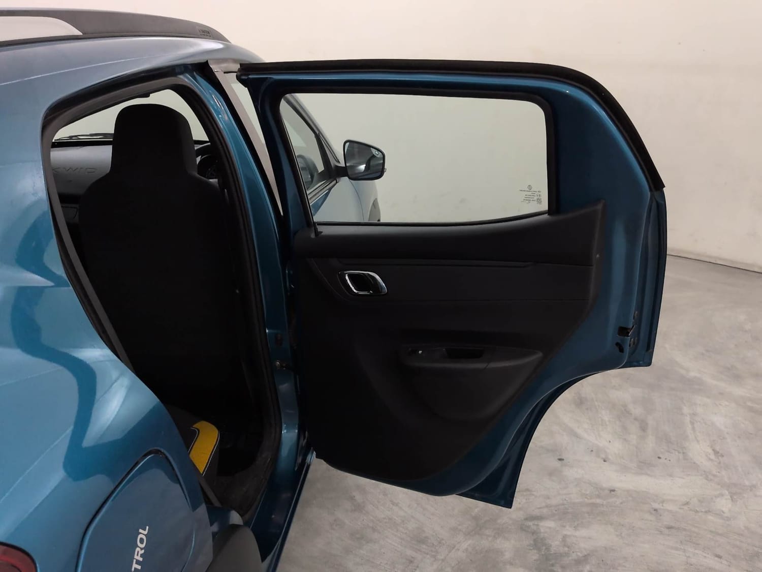 Used 2024 Renault Kwid CLIMBER 1.0 AMT Petrol Automatic interior RIGHT REAR DOOR OPEN VIEW