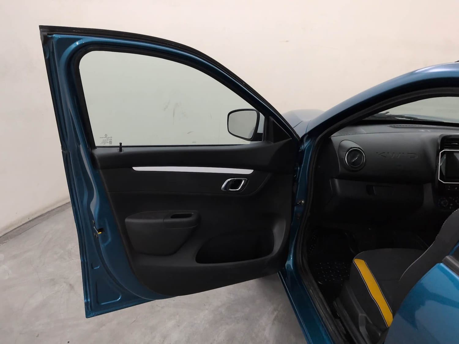 Used 2024 Renault Kwid CLIMBER 1.0 AMT Petrol Automatic interior LEFT FRONT DOOR OPEN VIEW