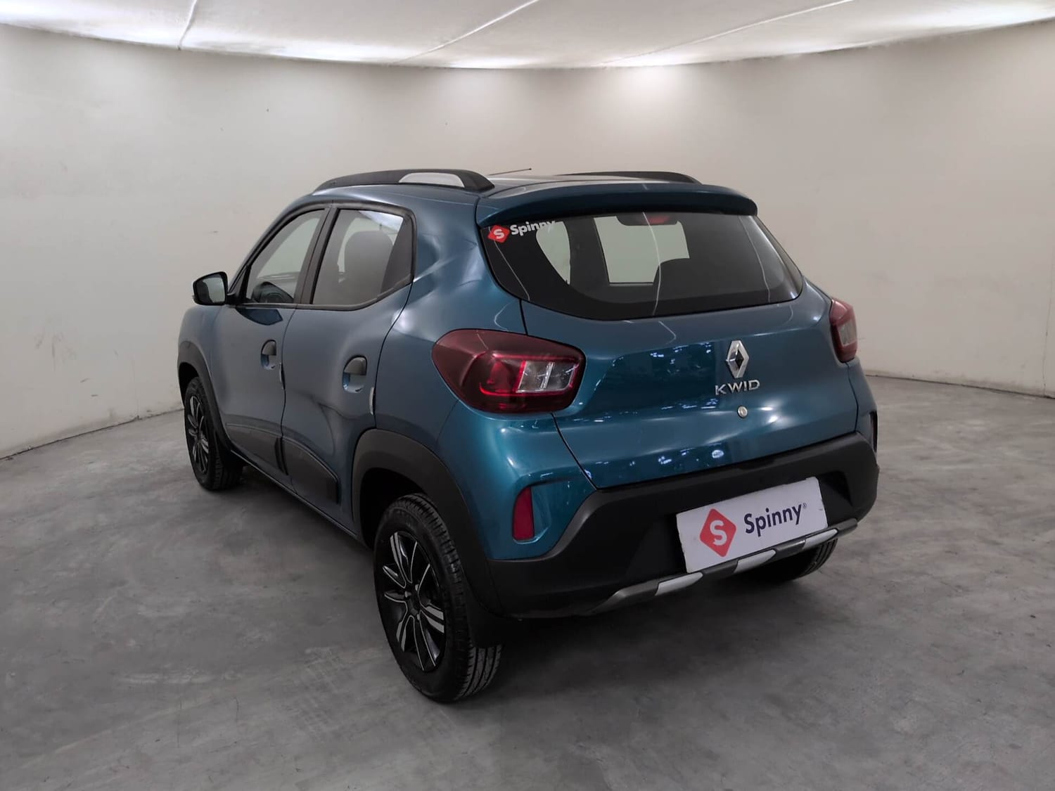Used 2024 Renault Kwid CLIMBER 1.0 AMT Petrol Automatic exterior LEFT REAR CORNER VIEW