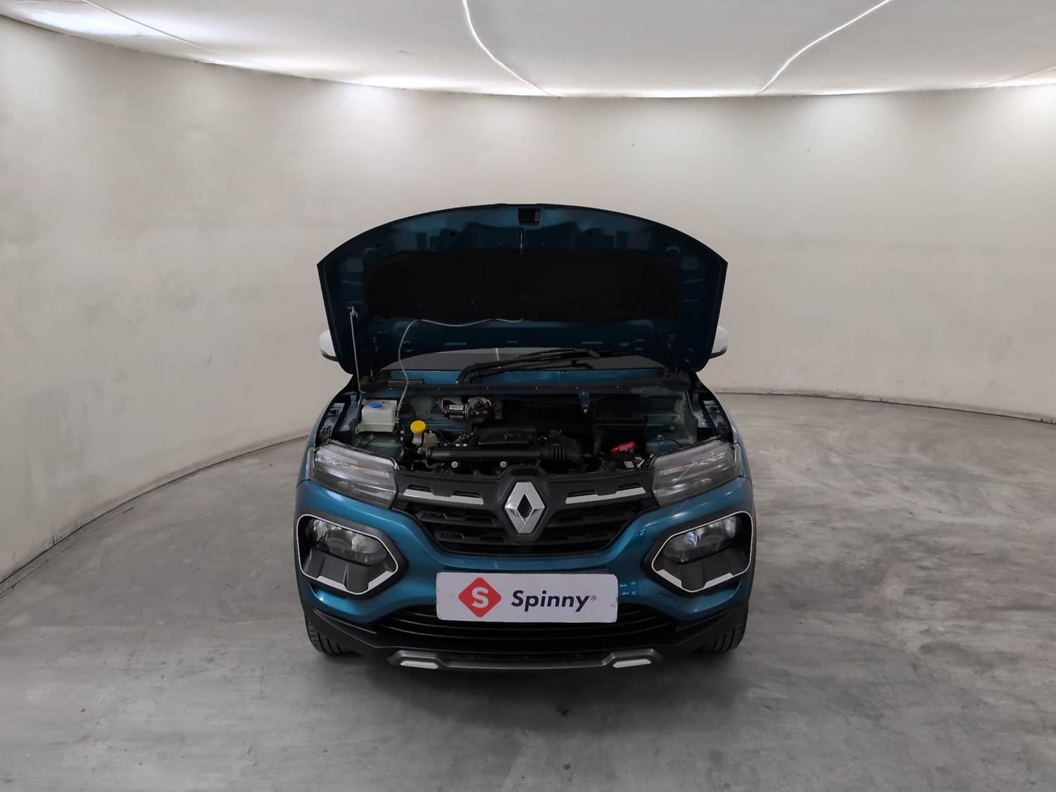 Used 2024 Renault Kwid CLIMBER 1.0 AMT Petrol Automatic engine ENGINE & BONNET OPEN FRONT VIEW