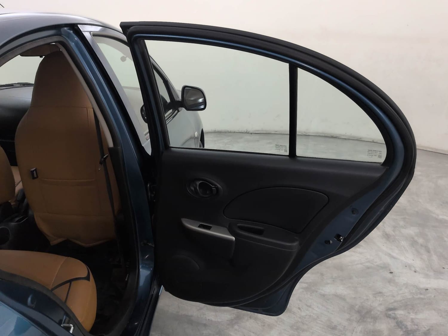 Used 2016 Nissan Micra Active XV Safety Pack Petrol Manual interior RIGHT REAR DOOR OPEN VIEW