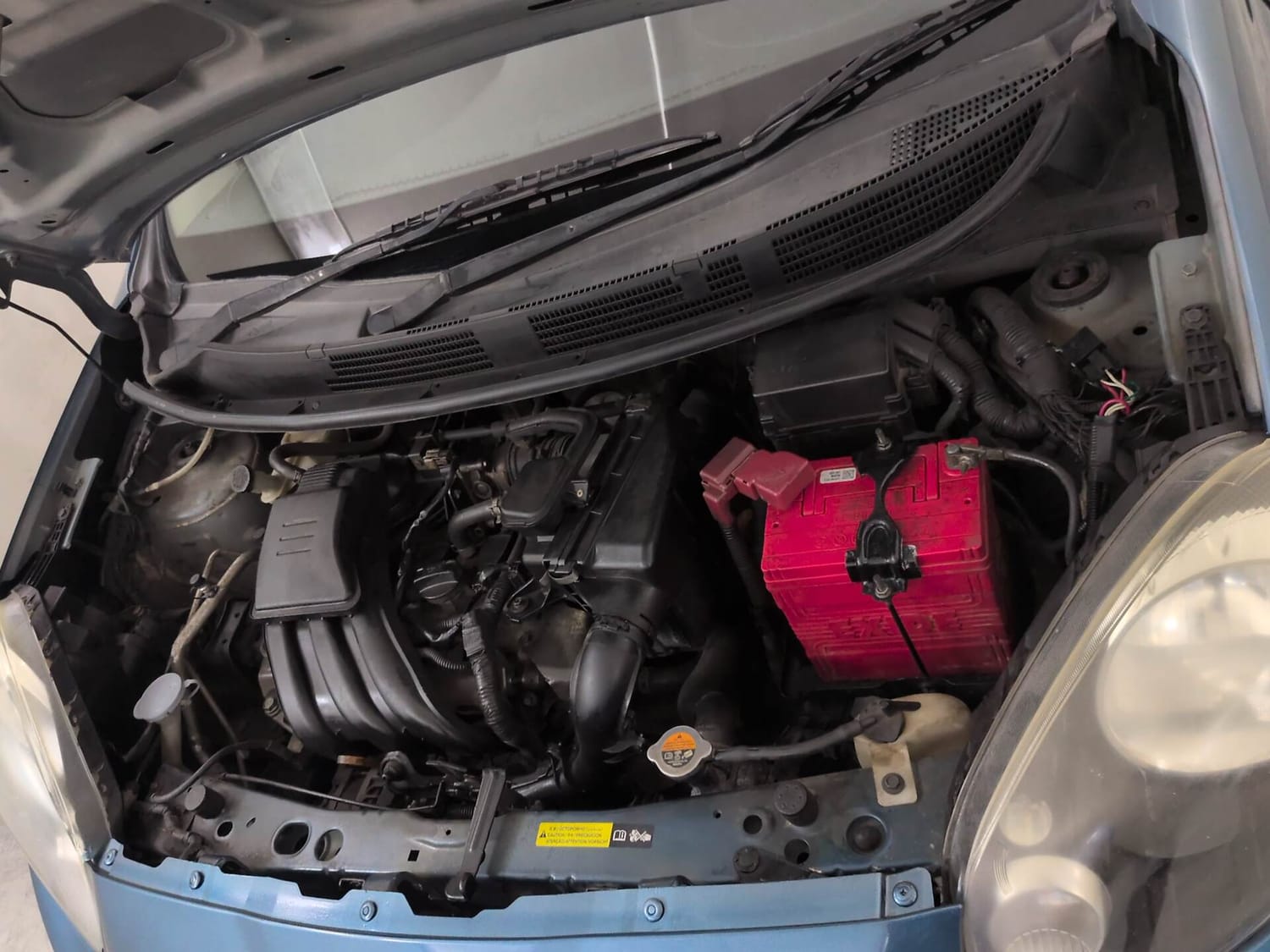 Used 2016 Nissan Micra Active XV Safety Pack Petrol Manual engine ENGINE LEFT SIDE VIEW