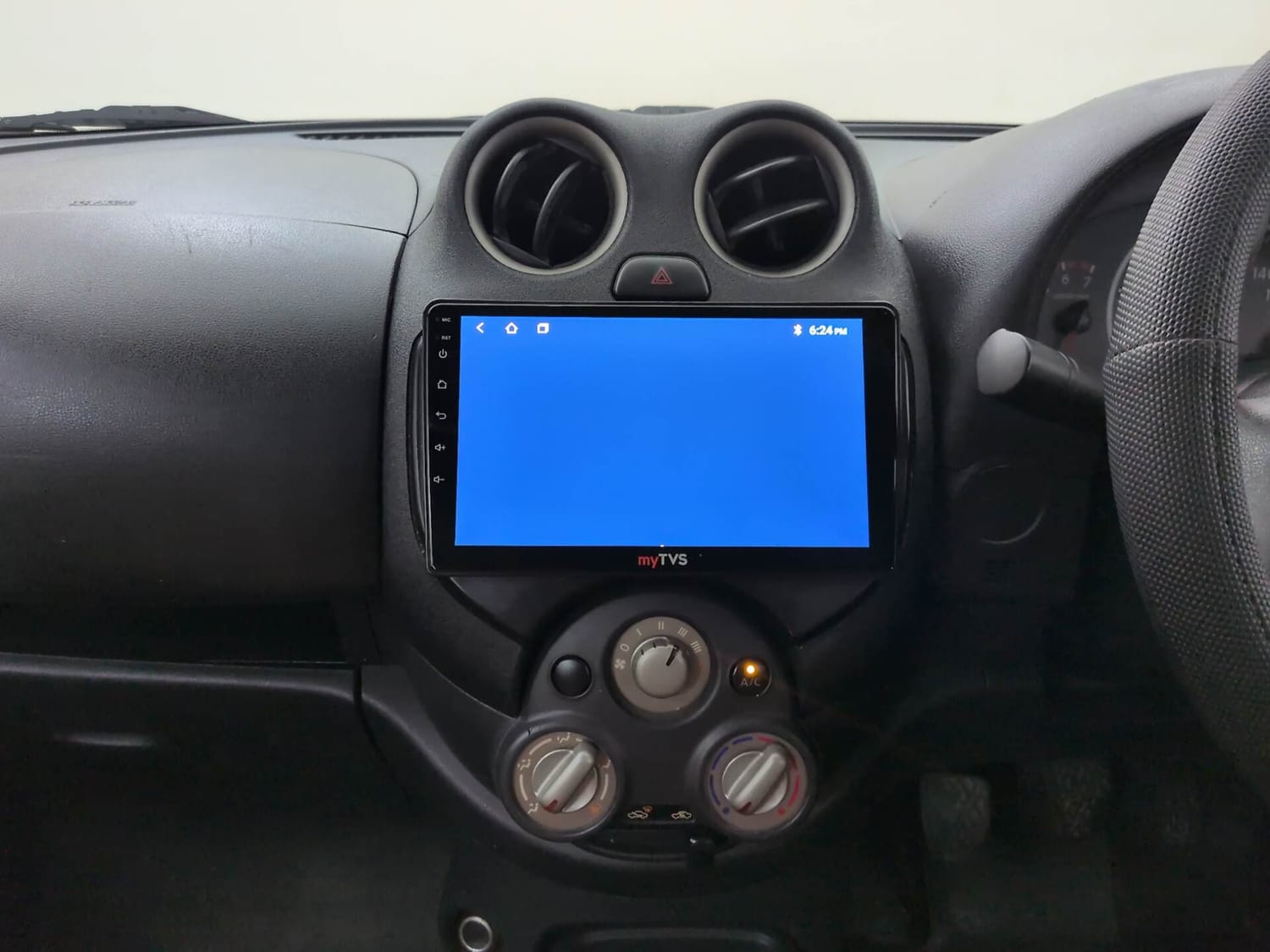 Used 2016 Nissan Micra Active XV Safety Pack Petrol Manual interior MUSIC SYSTEM & AC CONTROL VIEW