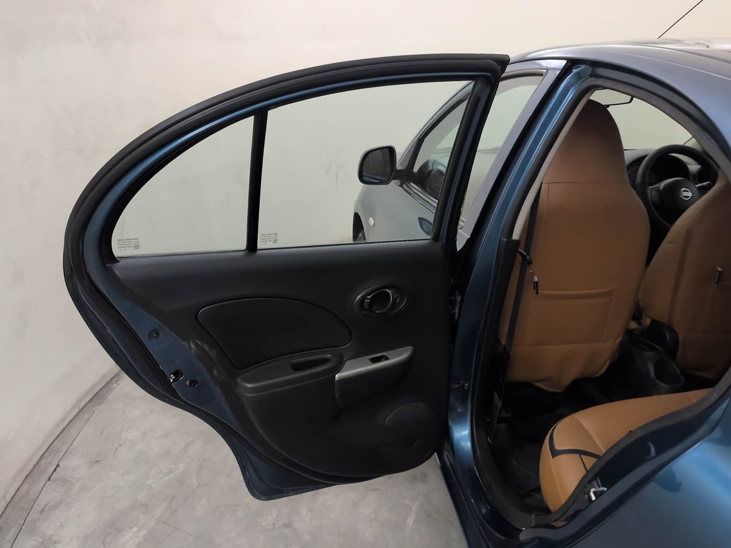 Used 2016 Nissan Micra Active XV Safety Pack Petrol Manual interior LEFT REAR DOOR OPEN VIEW