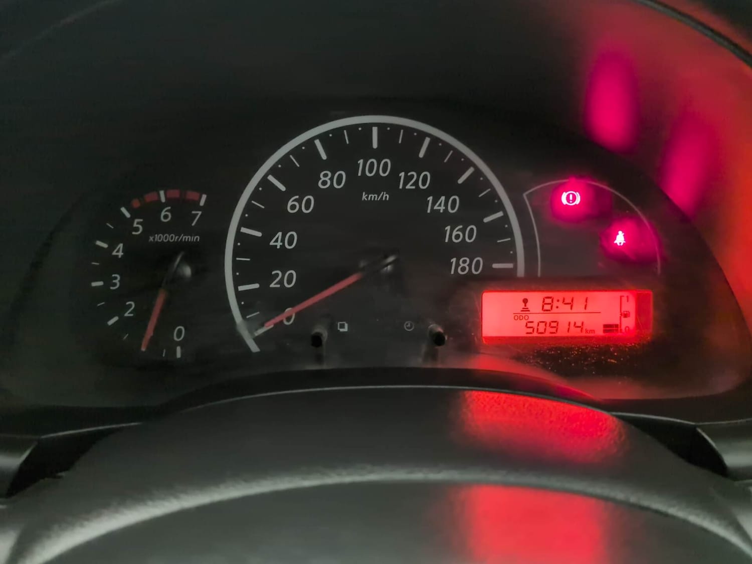 Used 2016 Nissan Micra Active XV Safety Pack Petrol Manual interior CLUSTERMETER VIEW