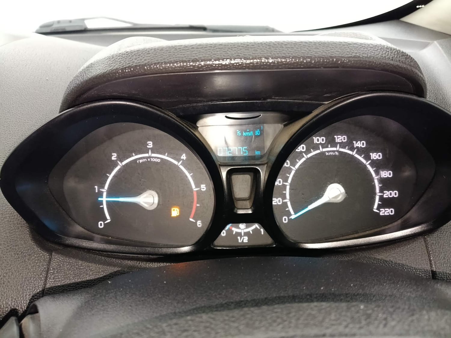 Used 2016 Ford EcoSport Trend 1.5L TDCi Diesel Manual interior CLUSTERMETER VIEW