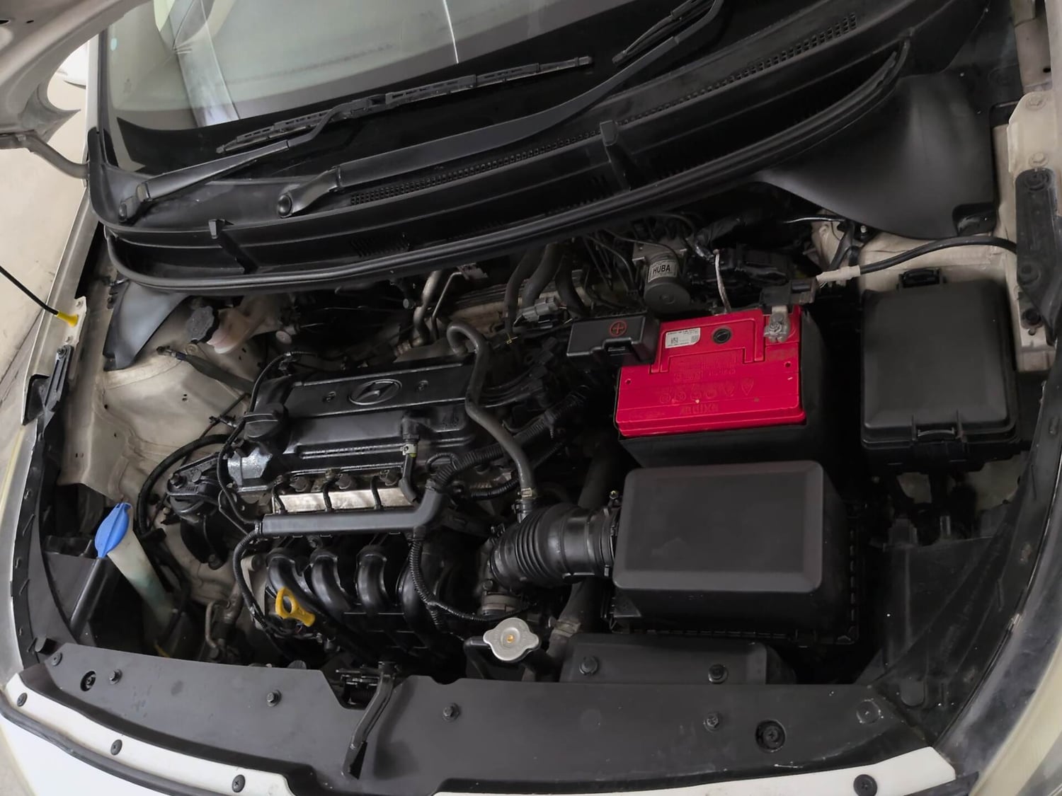Used 2016 Hyundai Elite i20 Sportz 1.2 Petrol Manual engine ENGINE LEFT SIDE VIEW
