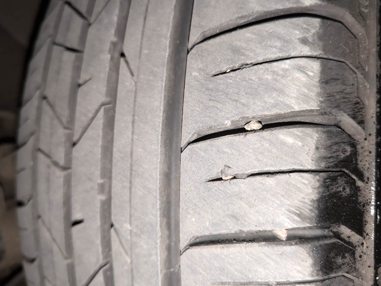 Used 2016 Hyundai i20 Active 1.2 SX Petrol Manual tyres RIGHT FRONT TYRE TREAD VIEW